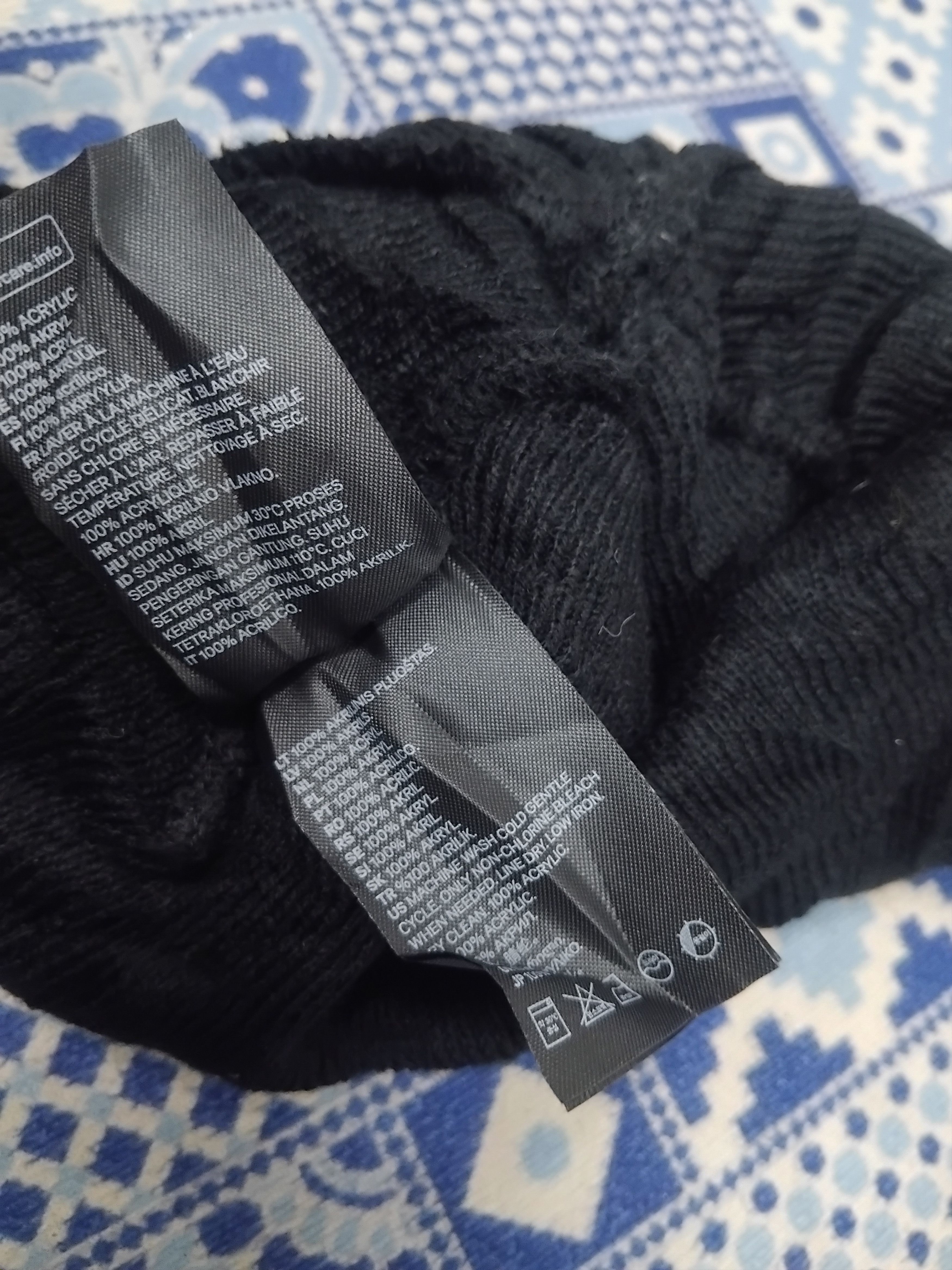 H&M 💥H&M Black beanie Size ONE SIZE - 3 Thumbnail