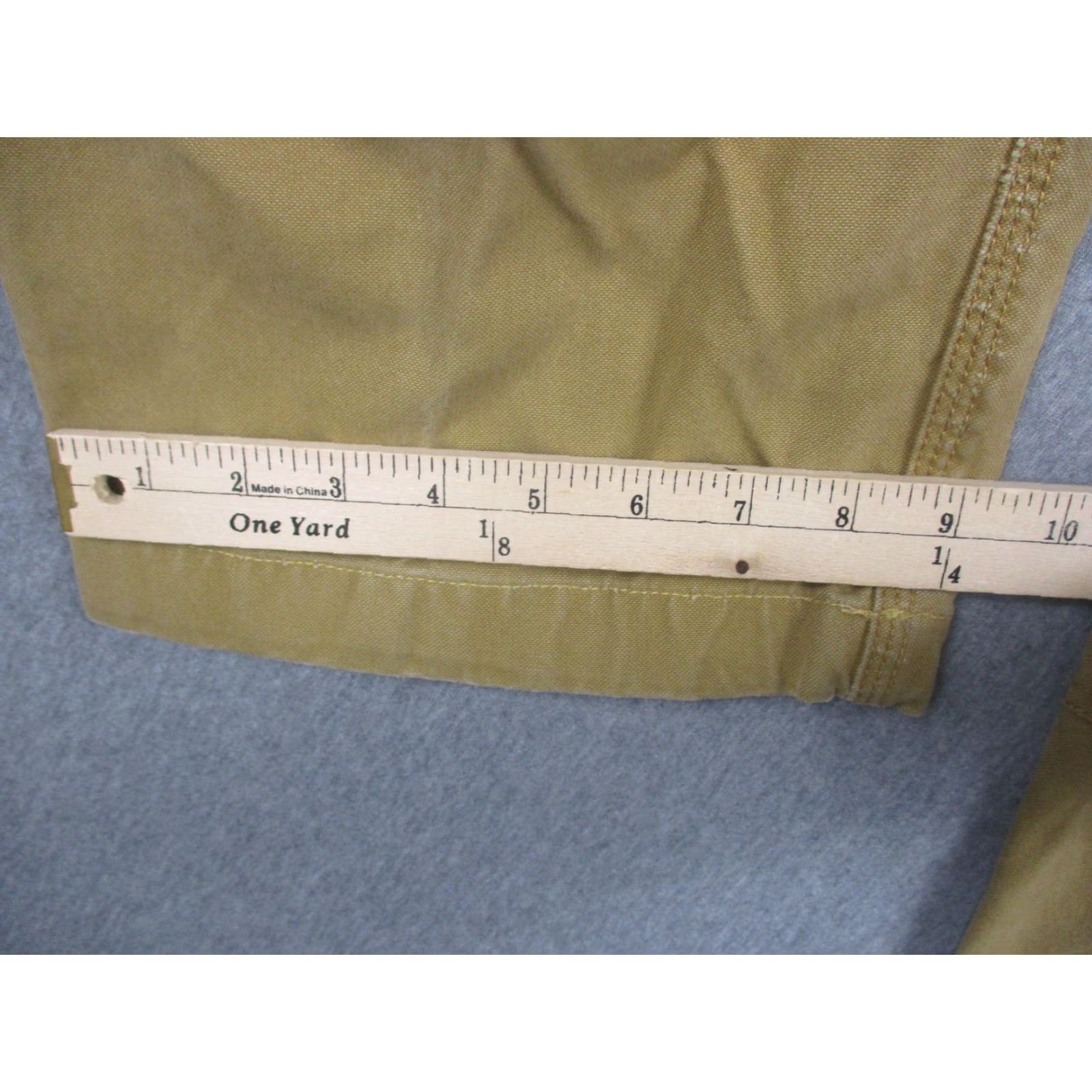 Mountain Khakis Mountain Khakis Cargo Pants 36x26 Beige Alpine Utility Canvas Workwear Mens Size US 36 / EU 52 - 6 Thumbnail