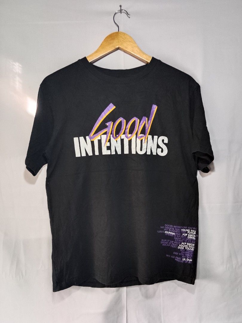 Japanese Brand Vlone Good Intentions Tshirt Size US M / EU 48-50 / 2 - 1 Thumbnail