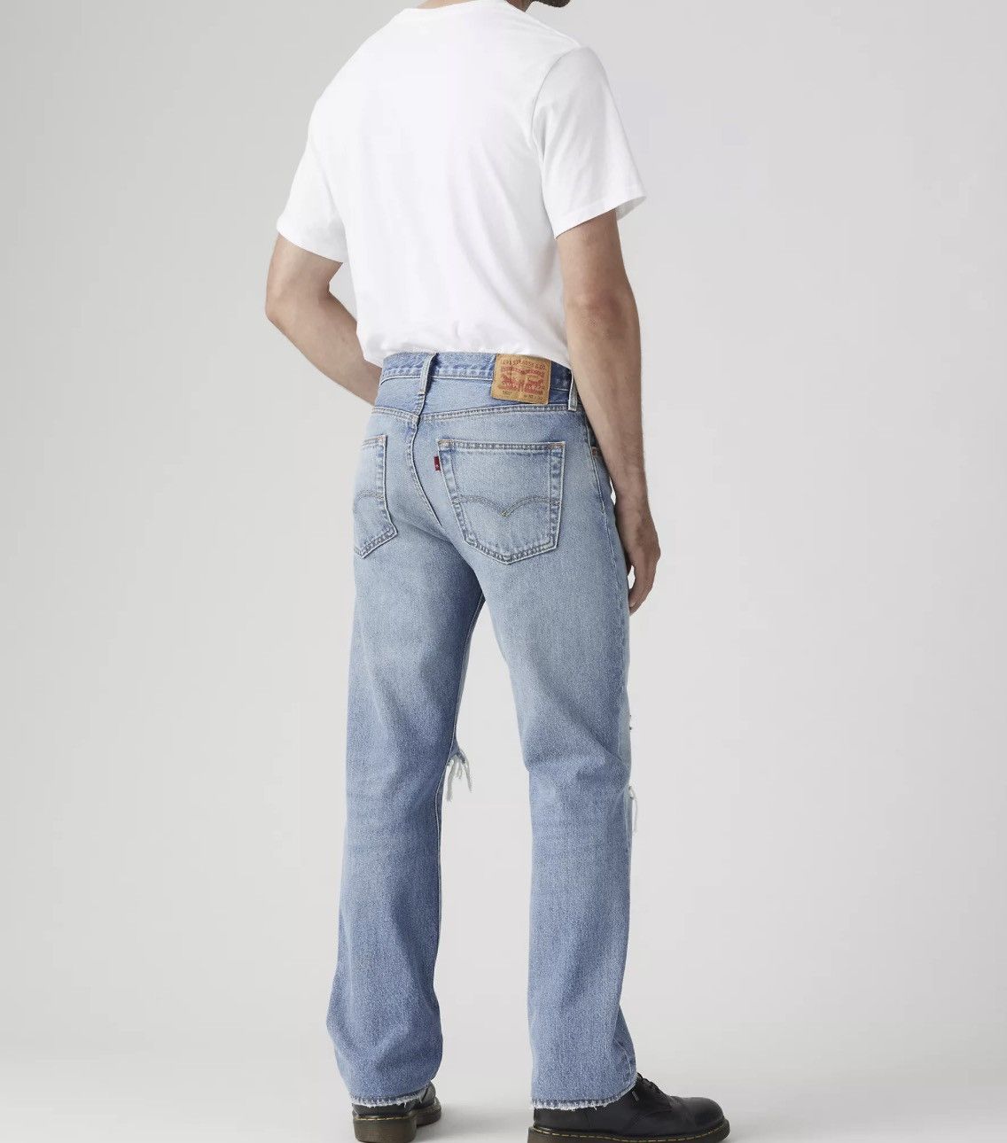 Levi's Levi’s Men's 514 Straight Fit Ripped Jeans Size US 33 - 4 Thumbnail