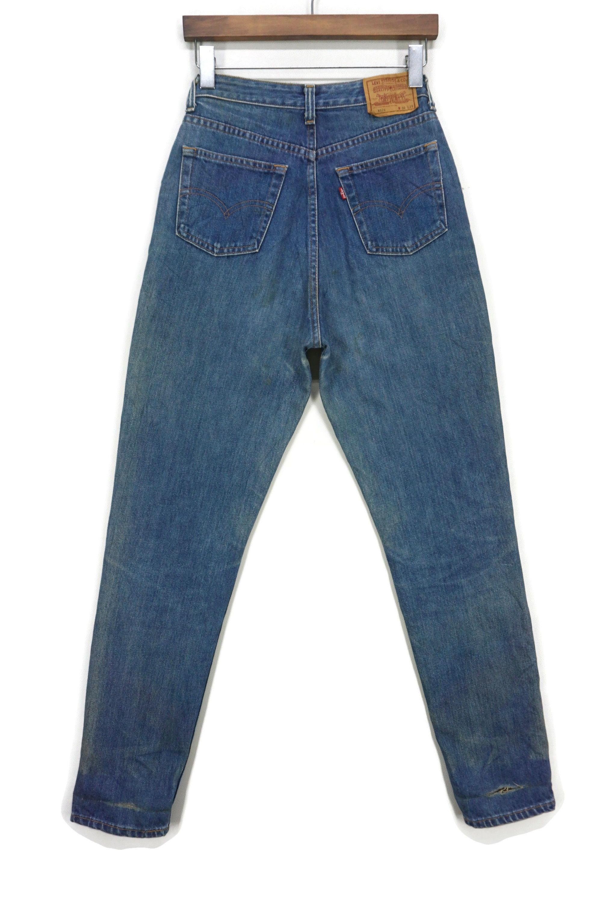 Levi's Vintage Levi's 626-02 Jeans Size W27xL30.5 High Waisted Size 27" / US 4 / IT 40 - 2 Thumbnail