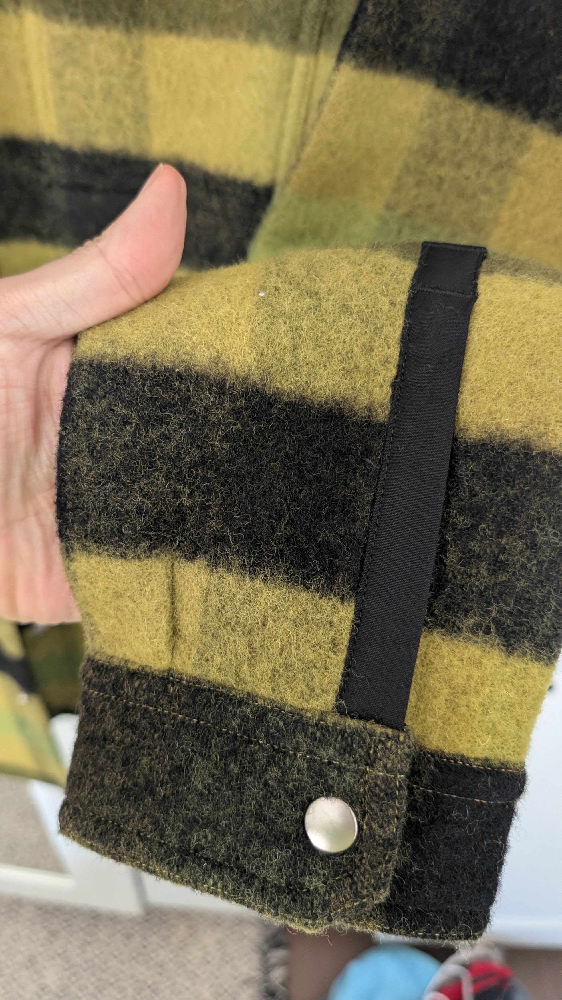 Rick Owens Rick Owens Luxor FW23 oversized coat/overshirt in Acid Plaid Size US S / EU 44-46 / 1 - 8 Thumbnail