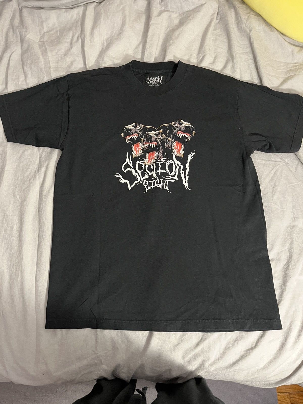 Section 8 Cerberus dog tee