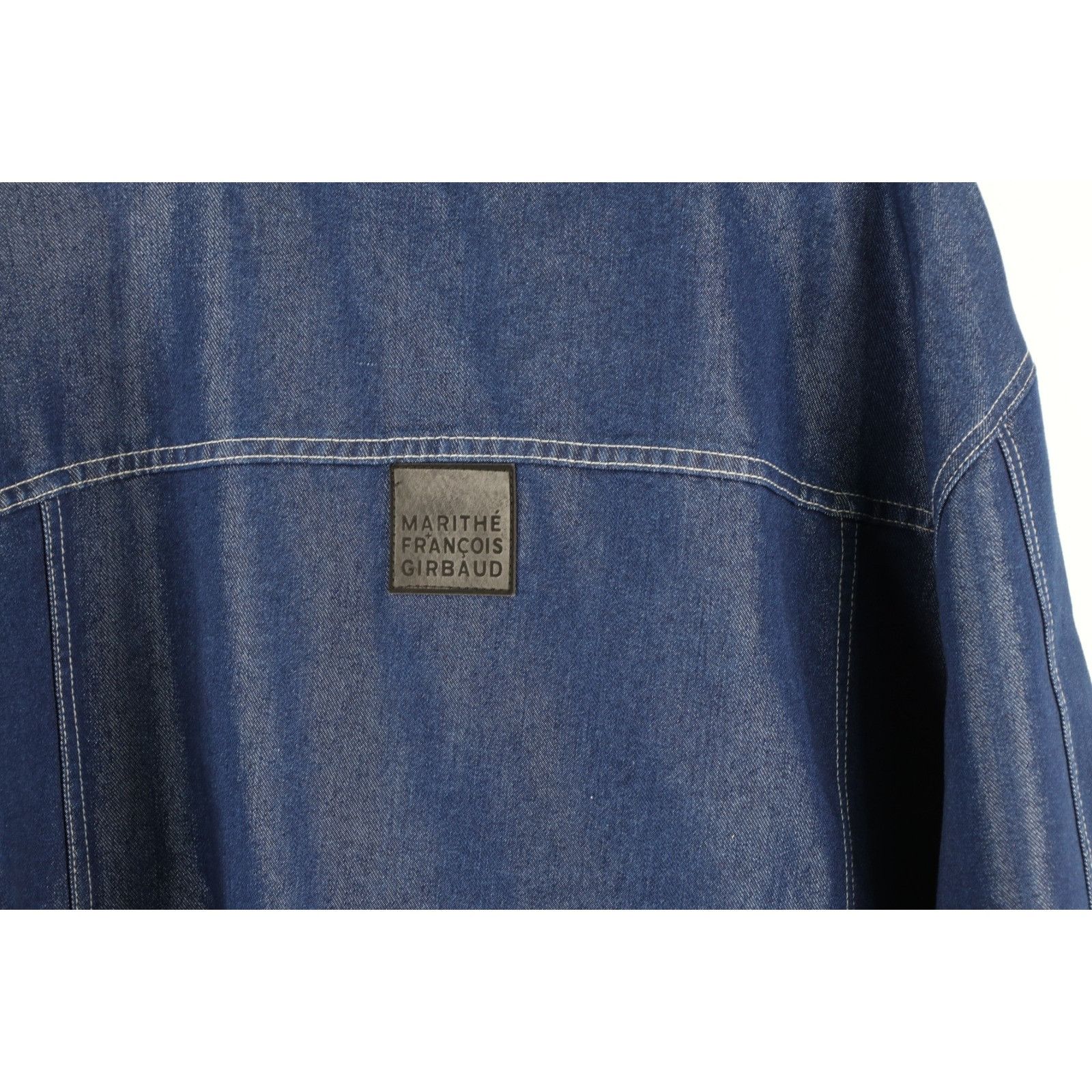 Marithe + Francois Girbaud × Vintage NOS Vintage 90s Marithe Francois Girbaud Denim Jacket 3XL Size US XXL / EU 58 / 5 - 10 Thumbnail