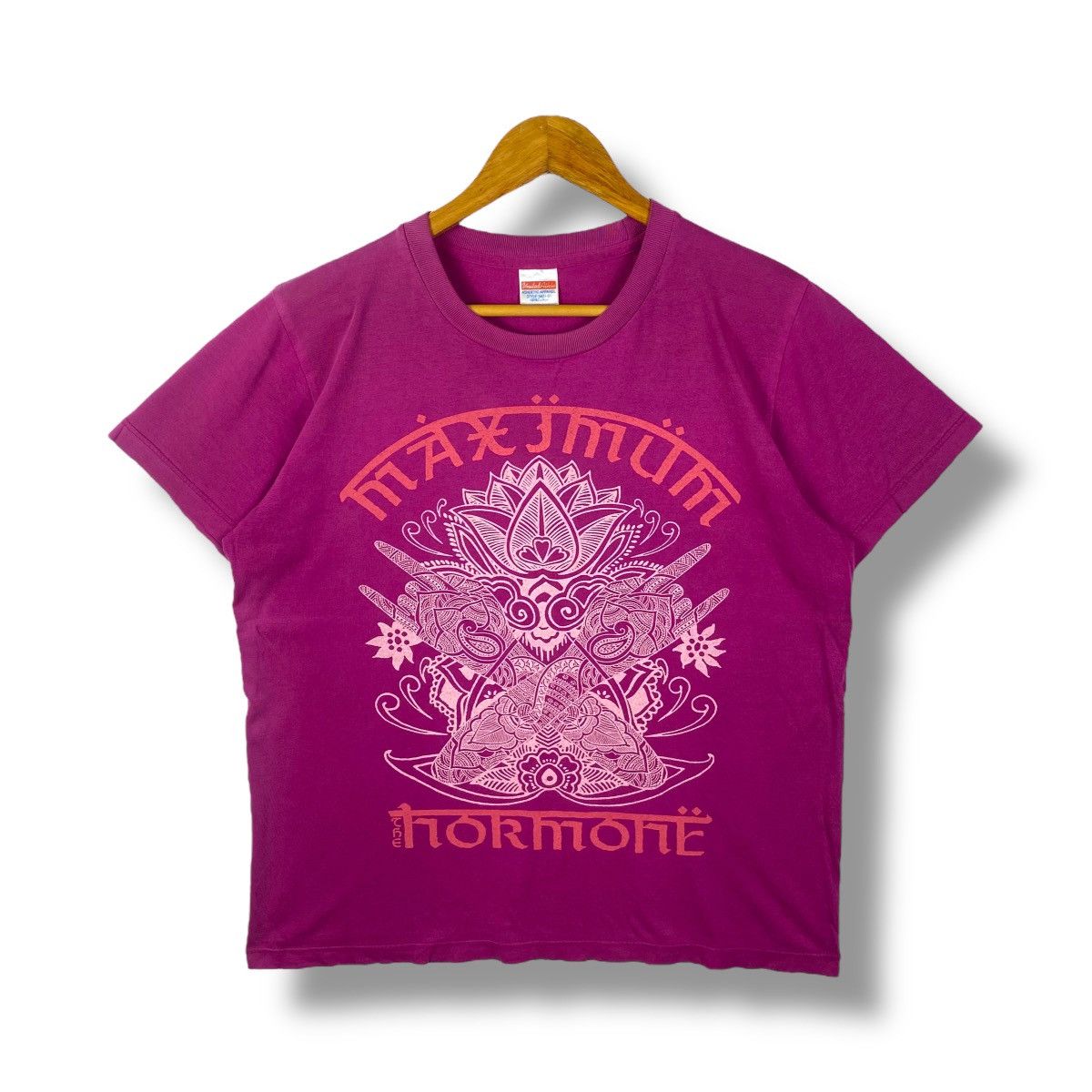 Band Tees Japanese Band MAXIMUM THE HORMONE Menkata Cottelee Tee Shirt Size US L / EU 52-54 / 3 - 1 Thumbnail