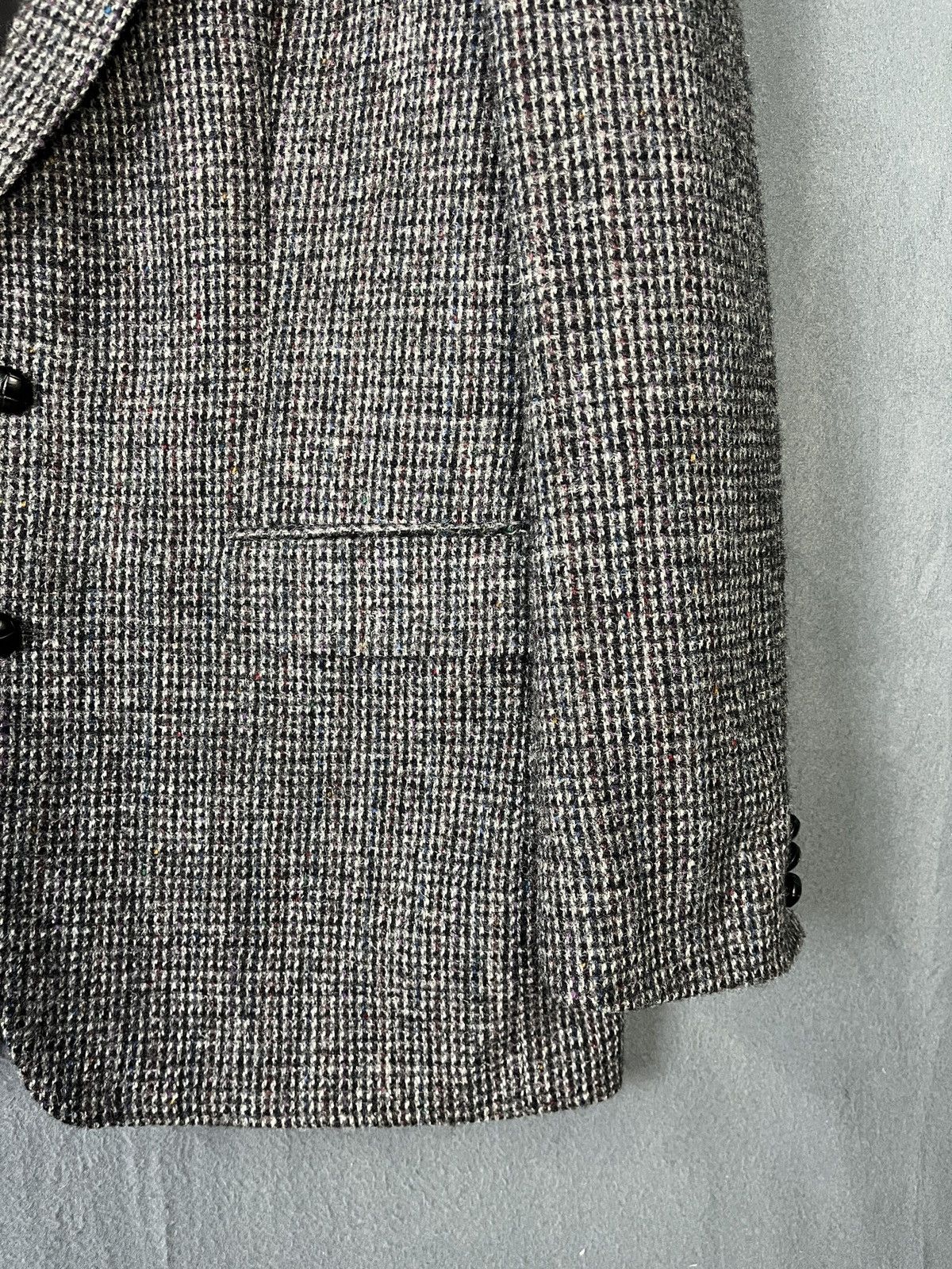 Harris Tweed × Vintage Harris Tweed Wool Blazer Made in the UK Size 44R - 5 Thumbnail