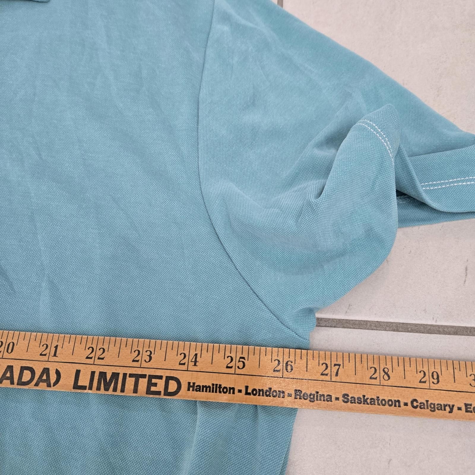 Tommy Bahama Tommy Bahama Shirt Mens XXXL Tencel Green Short Sleeve Polo Size US XXL / EU 58 / 5 - 5 Thumbnail