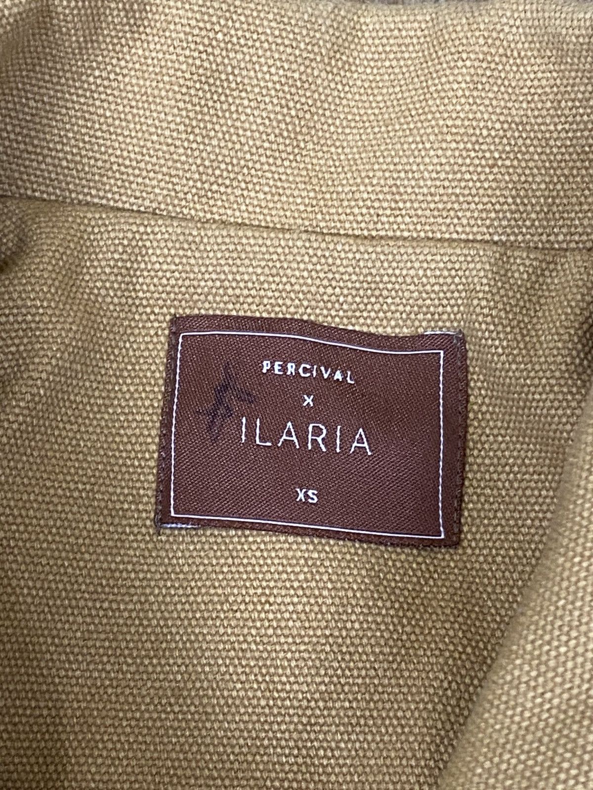 Percival Percival x Ilaria Canvas Varsity Bomber Jacket Size: XS Size US XS / EU 42 / 0 - 2 Thumbnail