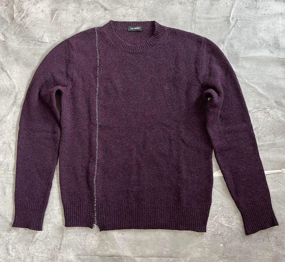 Raf Simons Raf Simons embroidered knit sweater Size US S / EU 44-46 / 1 - 1 Thumbnail