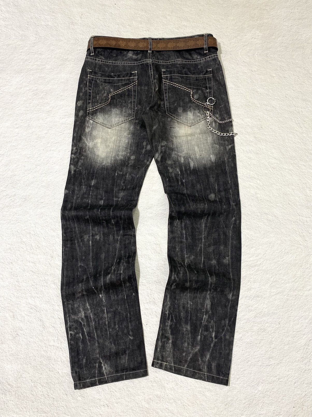 If Six Was Nine 🔥RARE🔥 Semantic Design 2000s Jeans Size US 30 / EU 46 - 4 Thumbnail