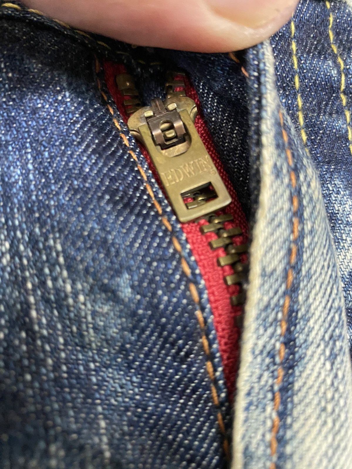 Edwin Vintage Edwin Distressed Blue Trip 503 Denim Made In Japan Size US 34 / EU 50 - 11 Thumbnail
