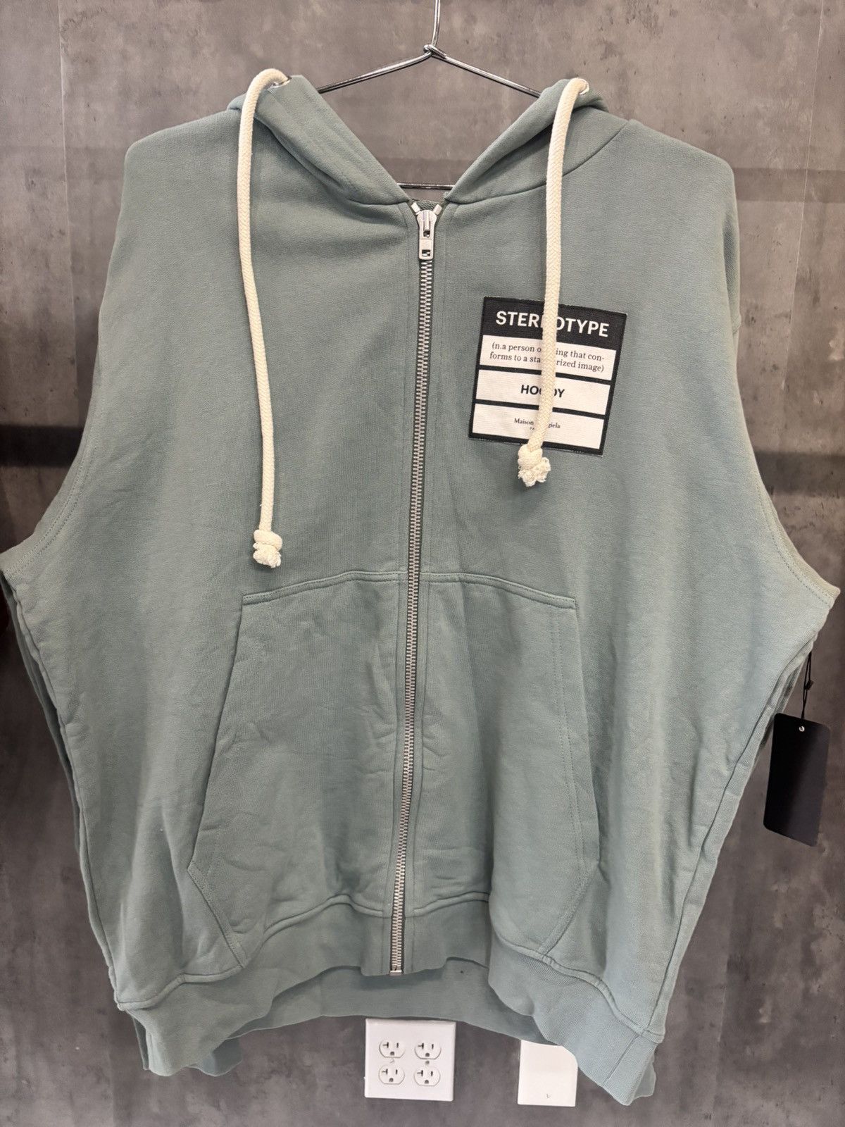 Maison Margiela MAISON MARGIELA STEREOTYPE LIGHT BLUE JACKET Size US XL / EU 56 / 4 - 1 Thumbnail