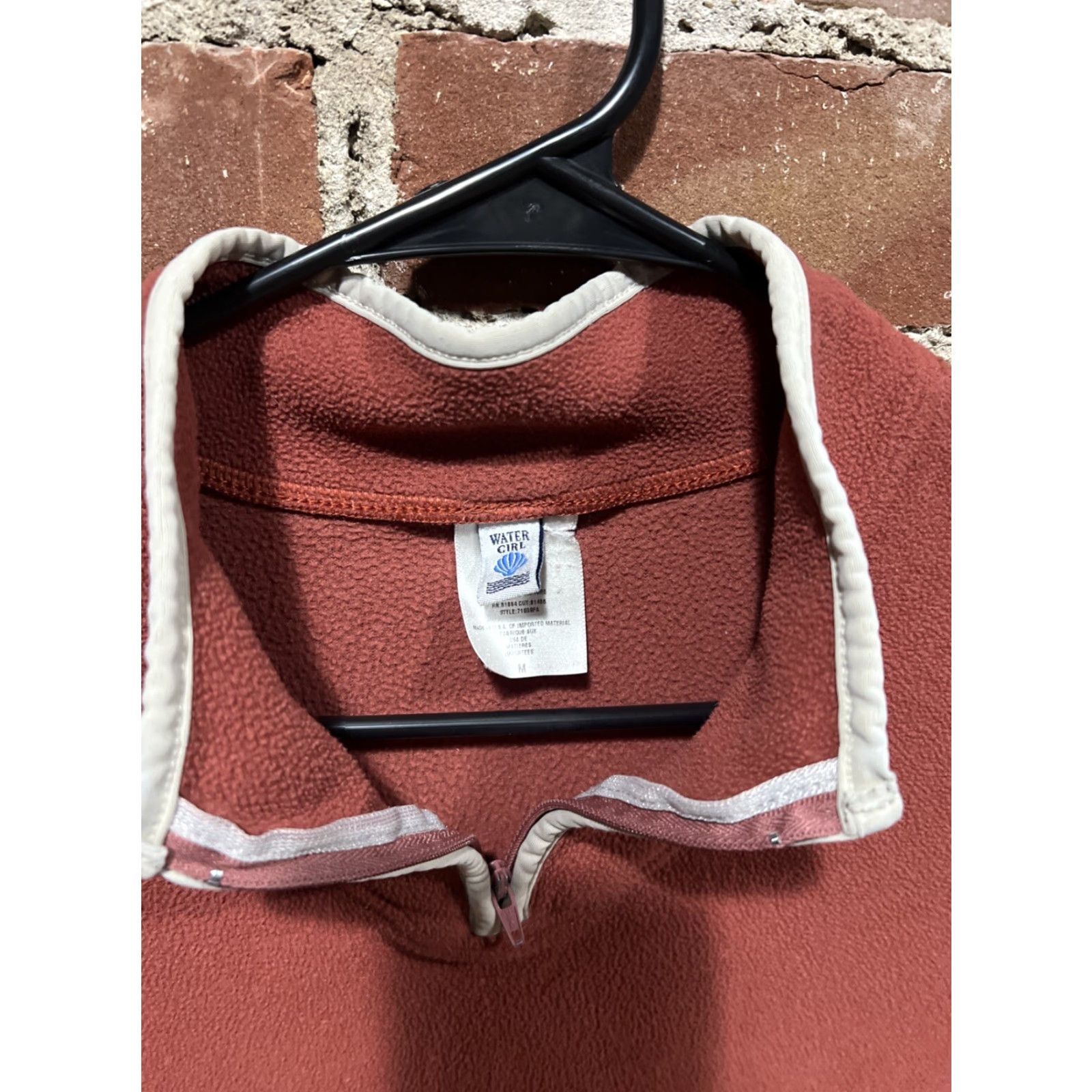 Patagonia Patagonia Water Girl Womens 1/4 Zip Pullover Fleece Sz Medium Orange Jacket M Women Size M / US 6-8 / IT 42-44 - 2 Thumbnail