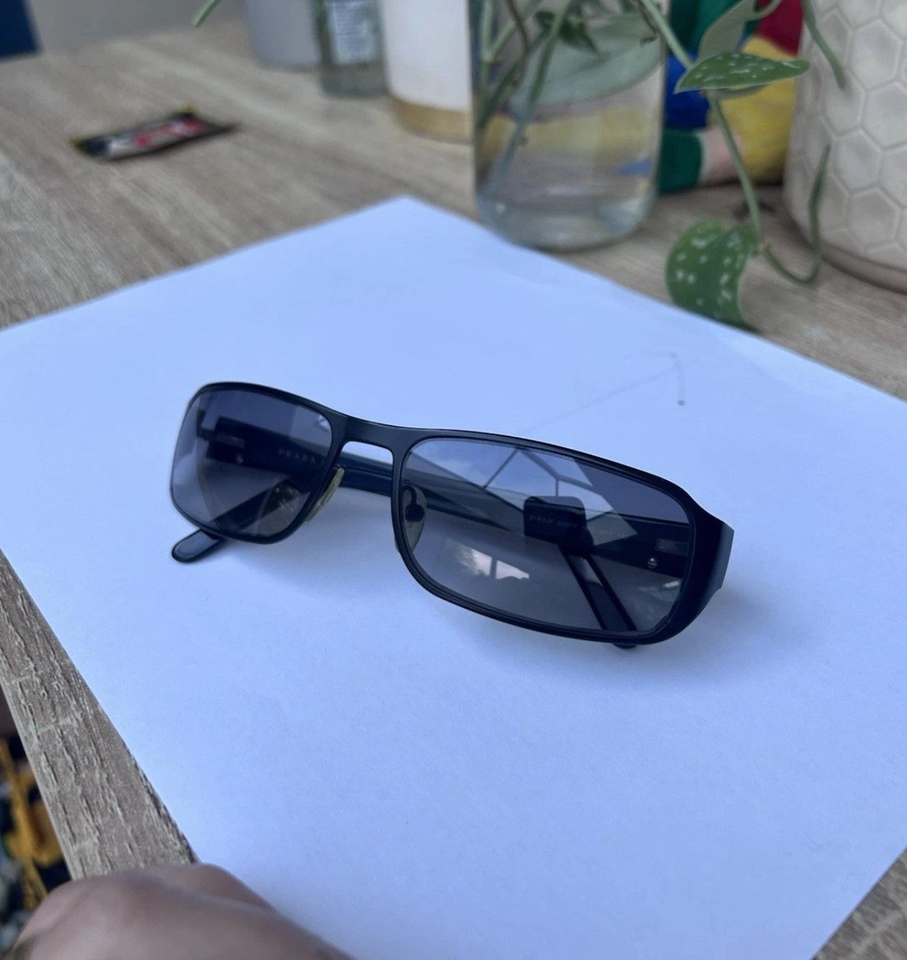 Prada Prada Sunglasses 2006 Black PR52FS SPR 52F 1BO-3M1 270324 Size ONE SIZE - 3 Thumbnail