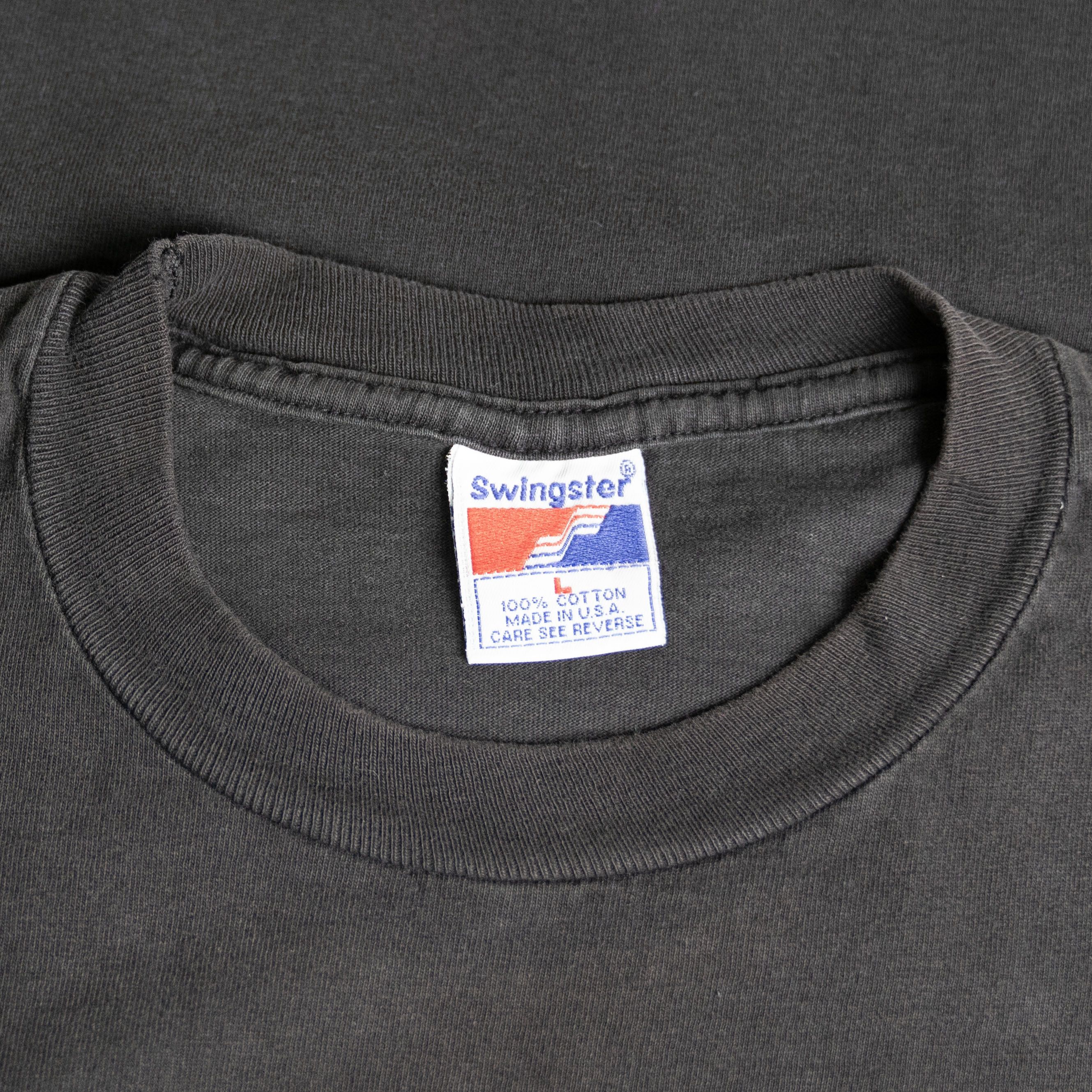 Vintage Vintage 1990's Faded Swingster Tee Shirt Size US L / EU 52-54 / 3 - 3 Thumbnail