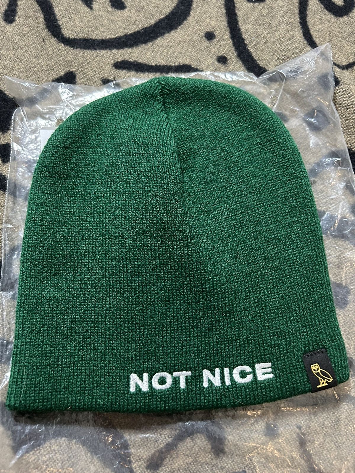 October's Very Own 2017 “Not Nice” Beanie Size ONE SIZE - 1 Thumbnail