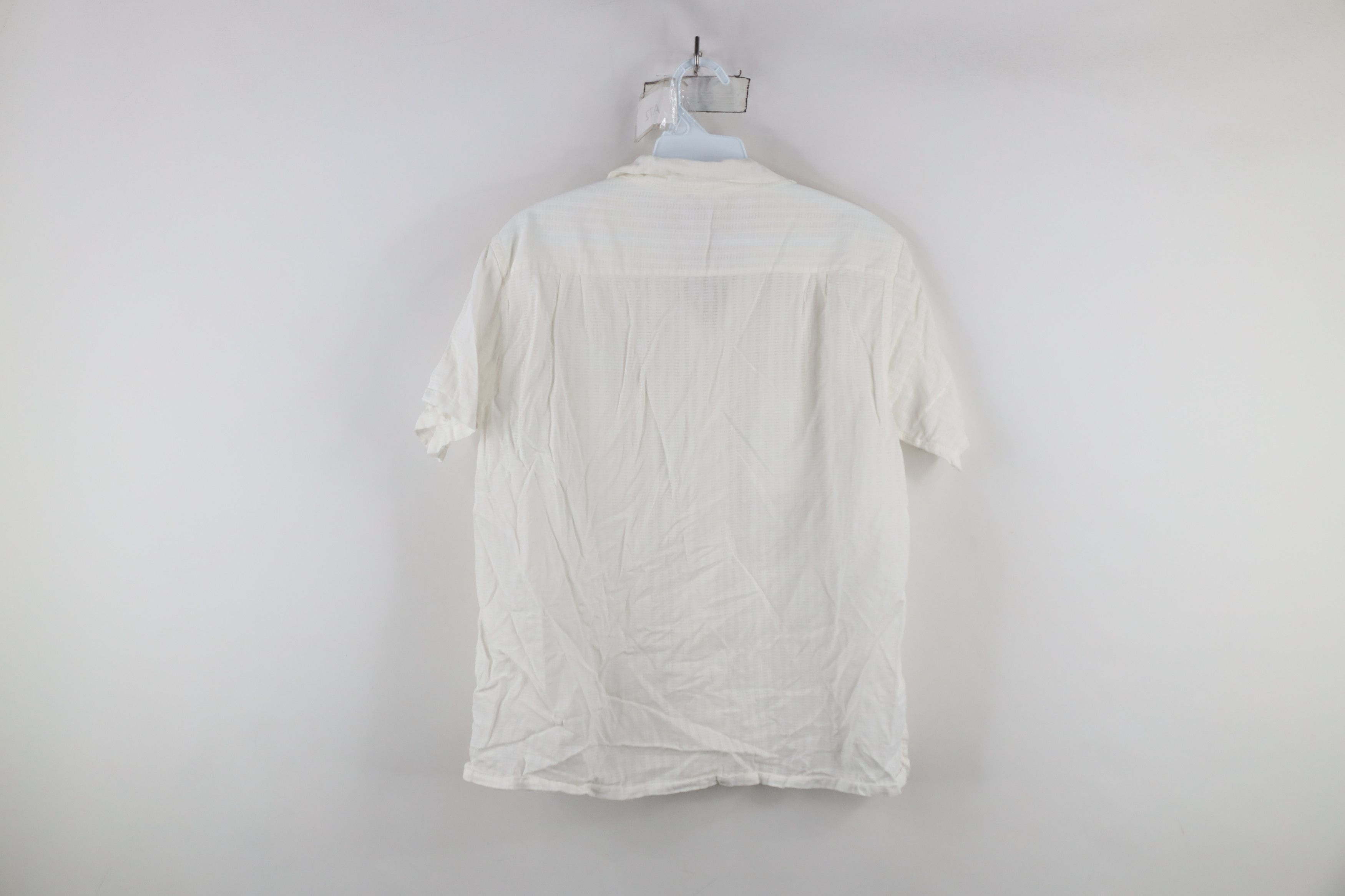 Vintage Vintage 60s Rockabilly Collar Button Shirt White Japan Size US M / EU 48-50 / 2 - 12 Thumbnail