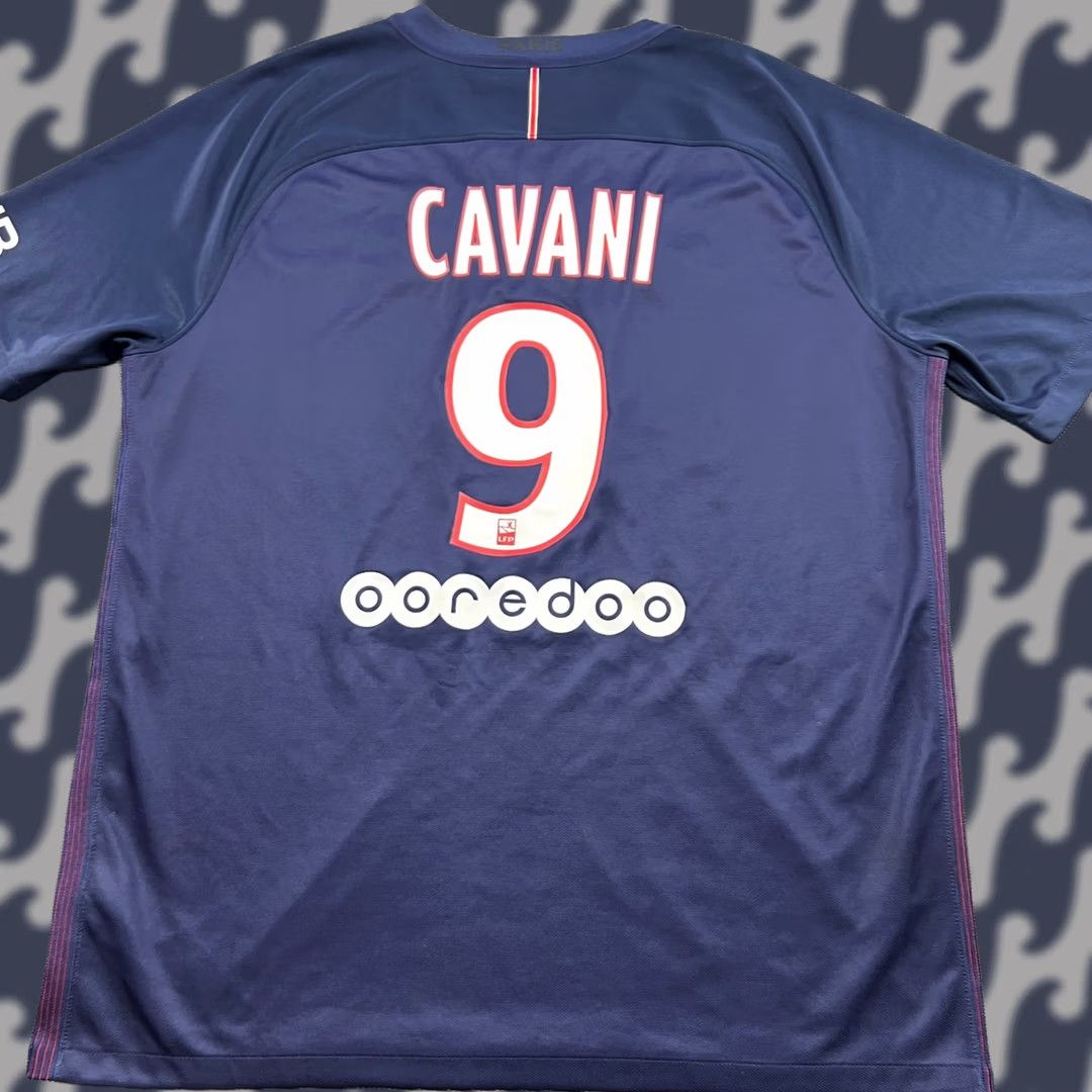 Nike Nike PSG 2016 2017 Home Cavani Mens Football Jersey XL Blue Official Shirt Sports Football Mens Nike PSG Jersey XL Blue Size US XL / EU 56 / 4 - 1 Thumbnail