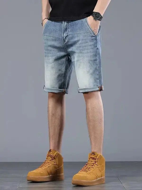 Japanese Brand Straight casual denim shorts Size US 32 / EU 48 - 1 Thumbnail