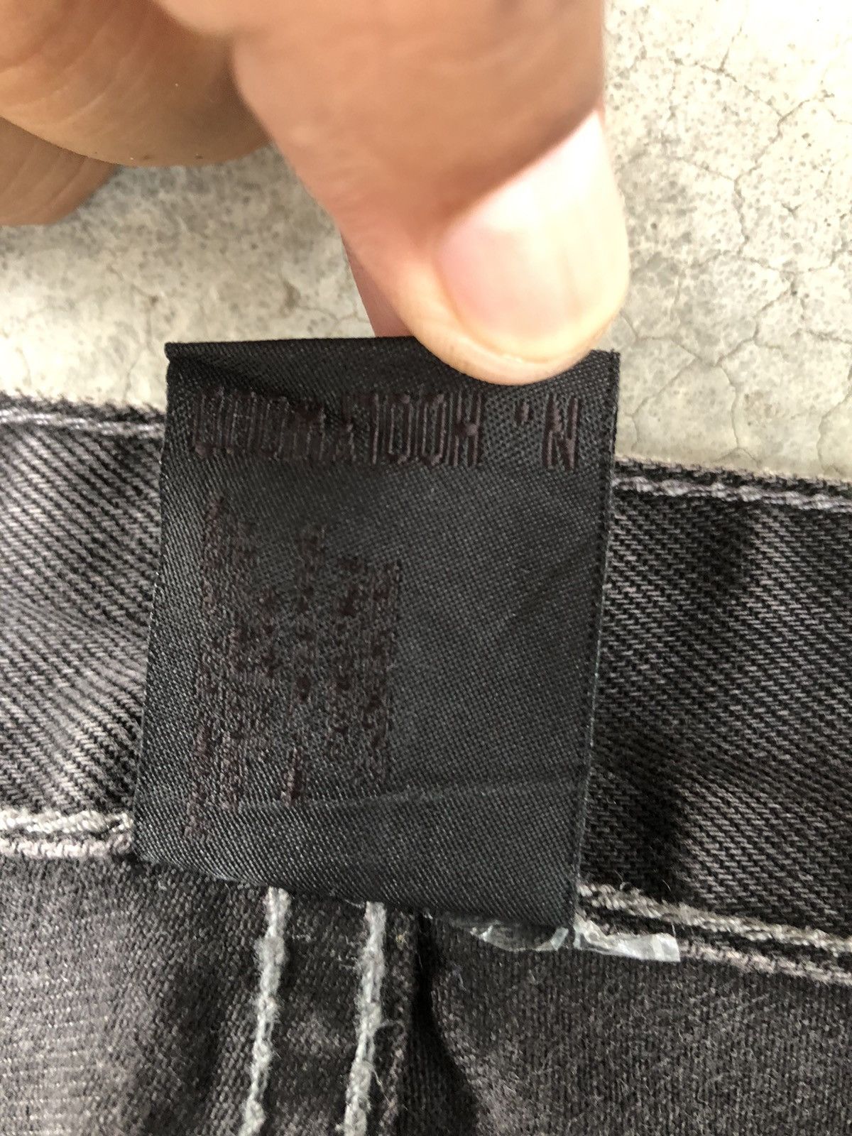 N.Hoolywood N. Hoolywood Double Sided Two Tone Denim Distressed Size US 32 / EU 48 - 19 Thumbnail