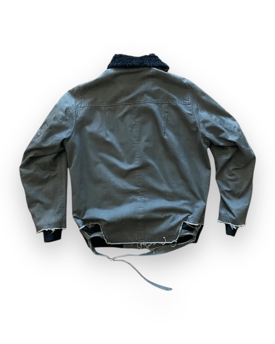 Undercover AW05 "Arts & Crafts" Fur-Lined Distressed Military Jacket Size US M / EU 48-50 / 2 - 6 Thumbnail