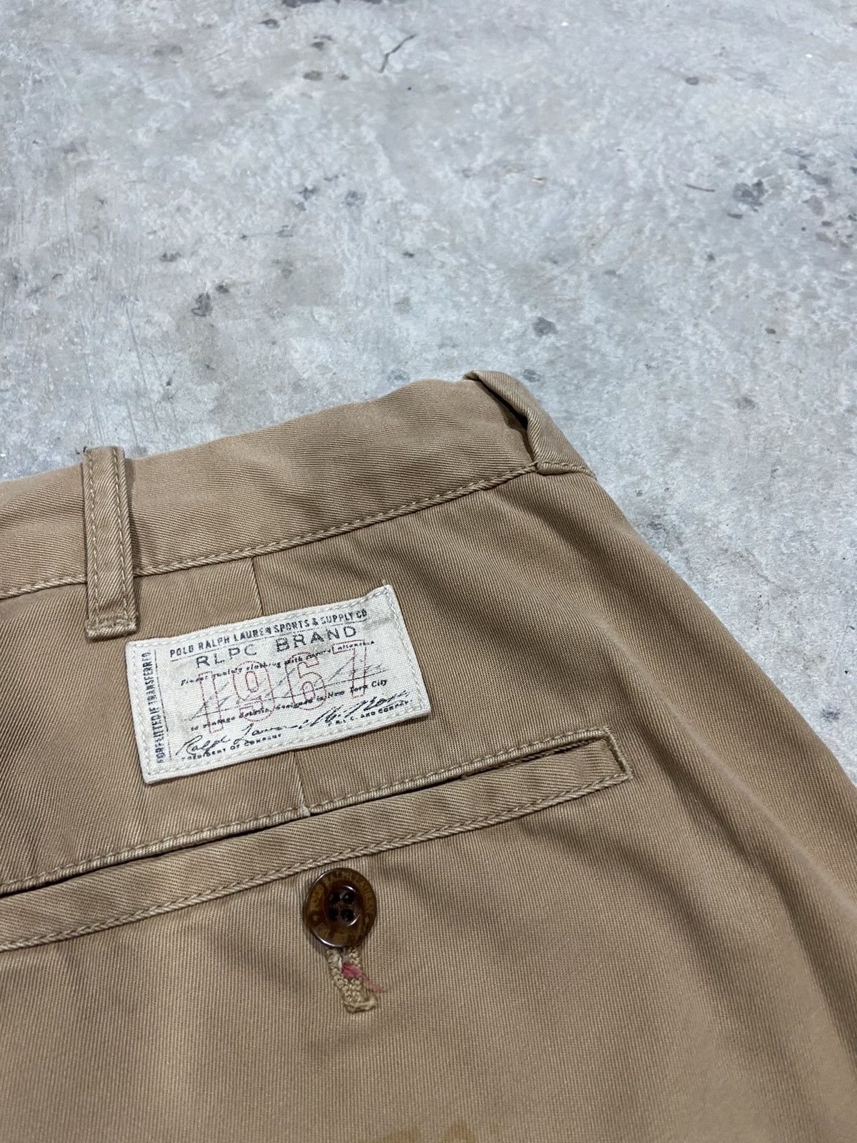 Polo Ralph Lauren Vintage Polo PRL RL Ralph Lauren Crazy Design Pants Size US 34 / EU 50 - 12 Thumbnail