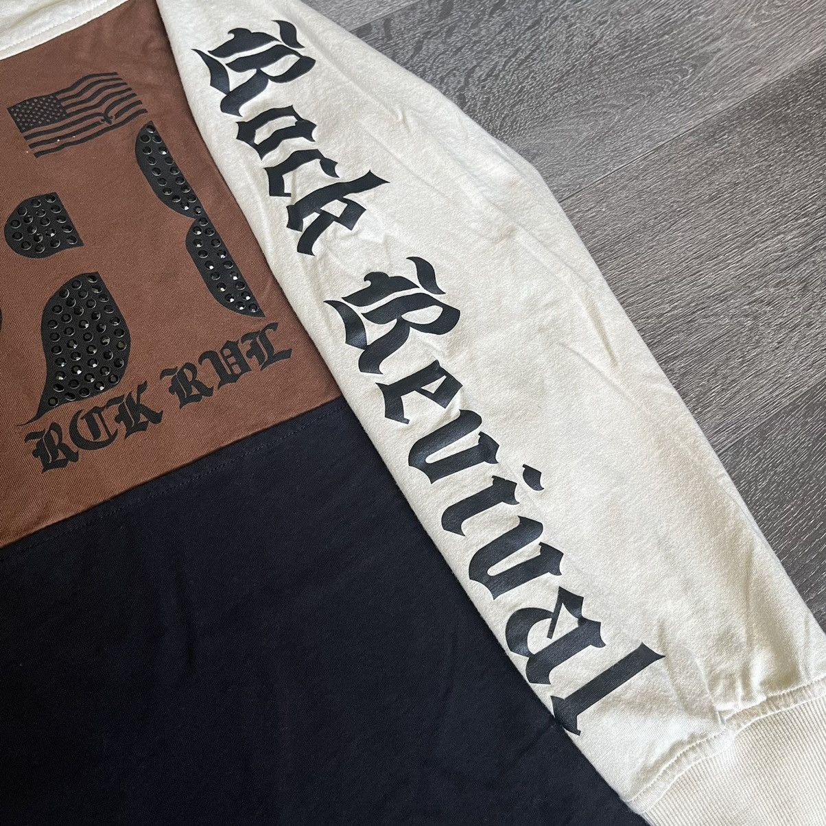 Rock Revival Vintage 2000s Rock Revival Rhodes Studded Longsleeve T Shirt Size US L / EU 52-54 / 3 - 3 Thumbnail