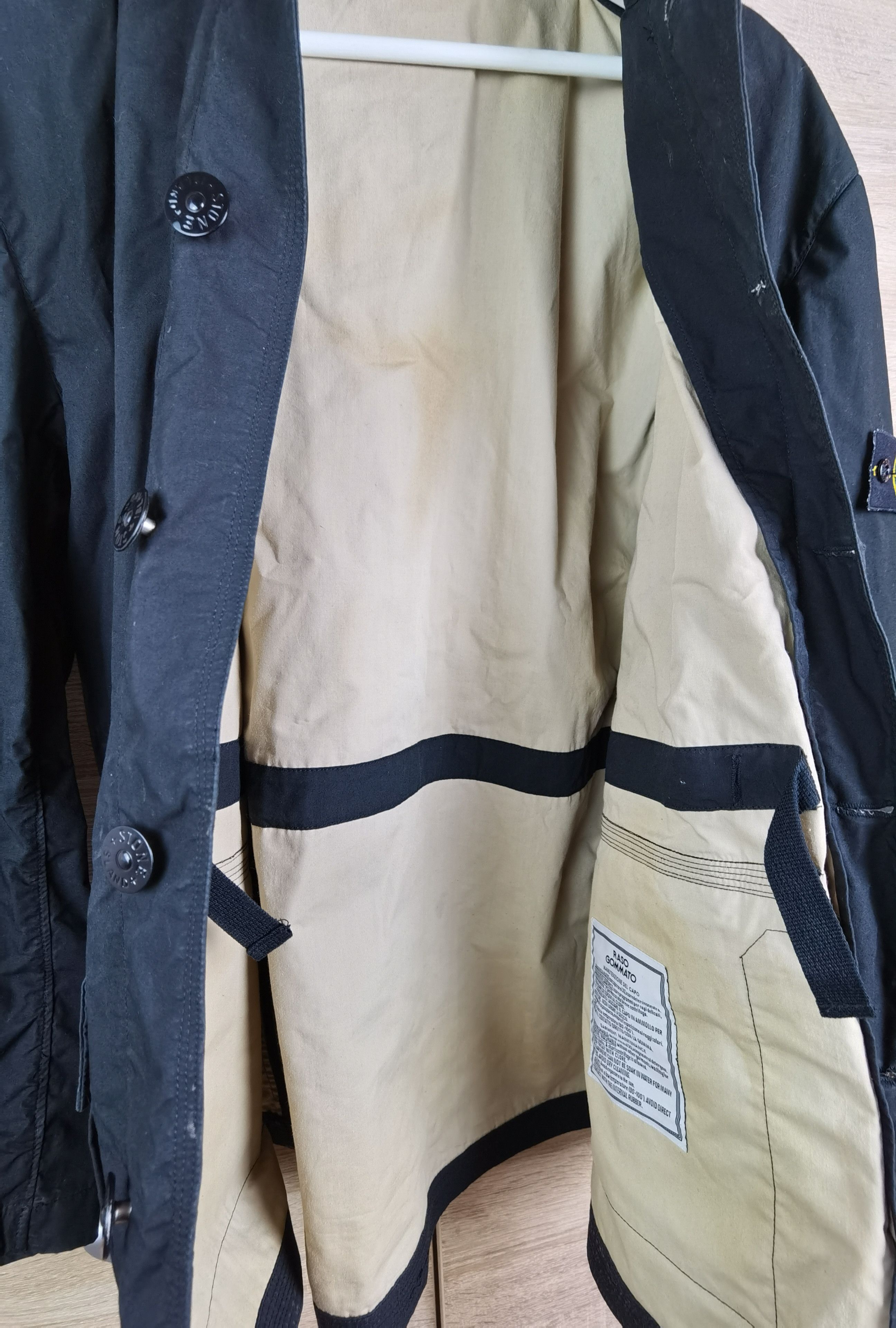 Stone Island Stone Island Raso Gommato Jacket | Grailed