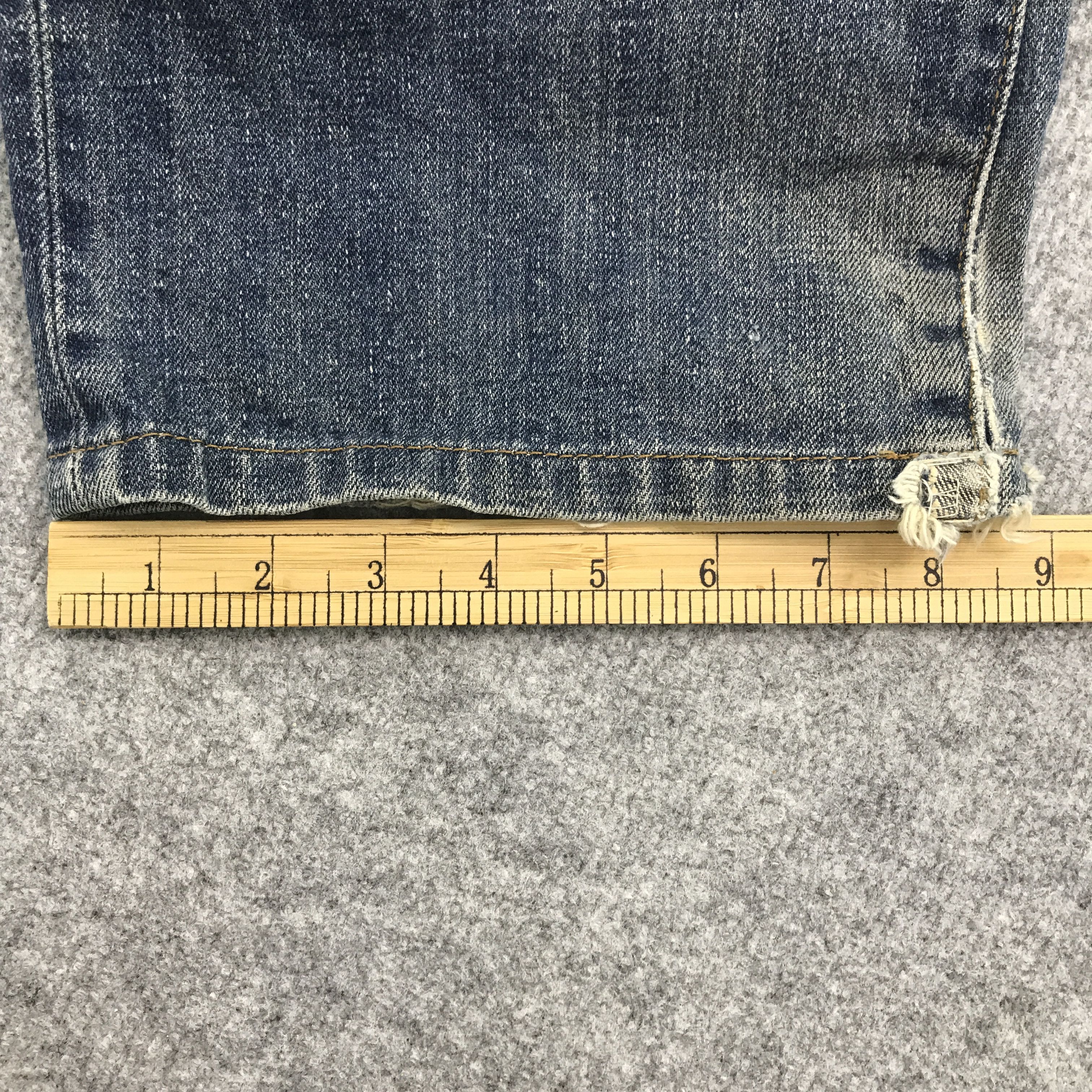 Edwin Rare Japan denim Edwin distressed denim jeans pants Size US 30 / EU 46 - 10 Thumbnail