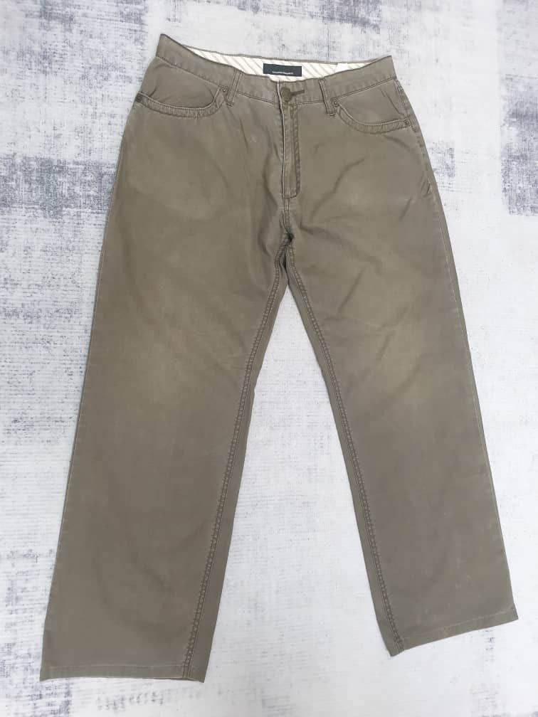 Kansai Yamamoto Kansai Yamamoto Japanese designer brown pant Size US 31 - 5 Thumbnail