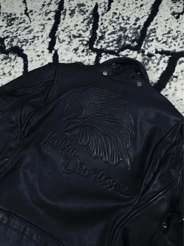 Harley Davidson Harley Davidson leather biker jacket black 40 Size L / US 10 / IT 46 - 5 Thumbnail