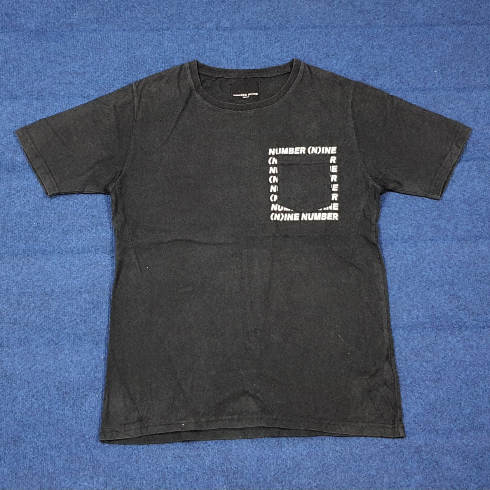 Number (N)ine Vintage Number Nine Denim Streetwear Tshirt C285N24 Size US M / EU 48-50 / 2 - 1 Thumbnail