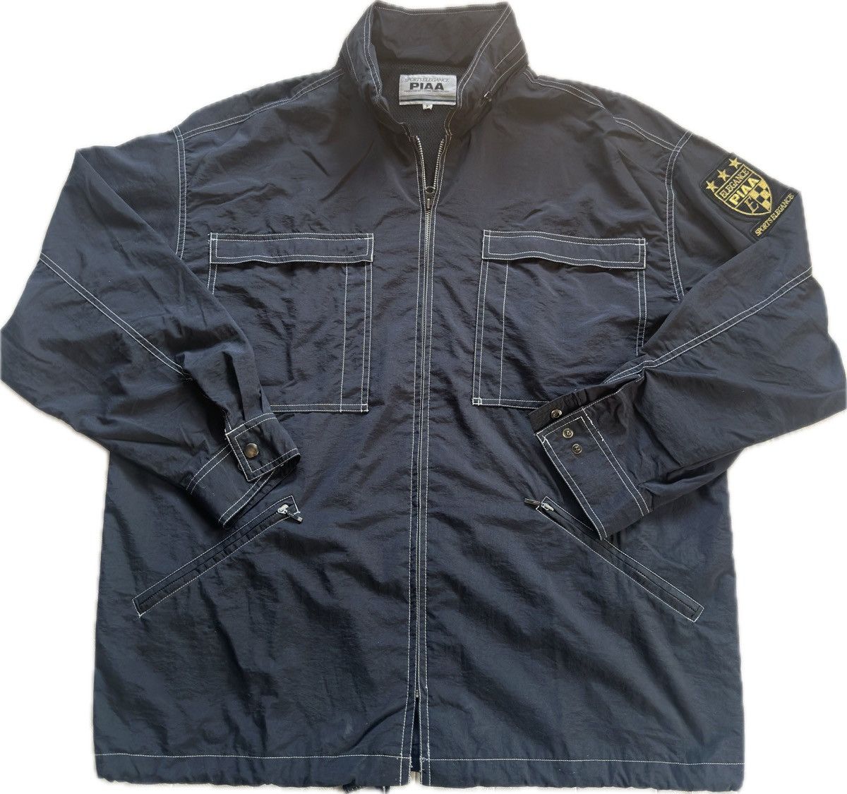 Japanese Brand Vintage PIAA Sports Elegance Jacket by L’uomo Terzo Design Size US XL / EU 56 / 4 - 1 Thumbnail