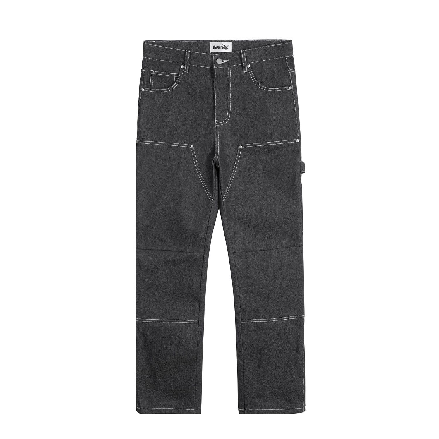Japanese Brand × Jean × Vintage Retro Ankle Zipper Casual Logging Jeans Size US 33 - 4 Thumbnail