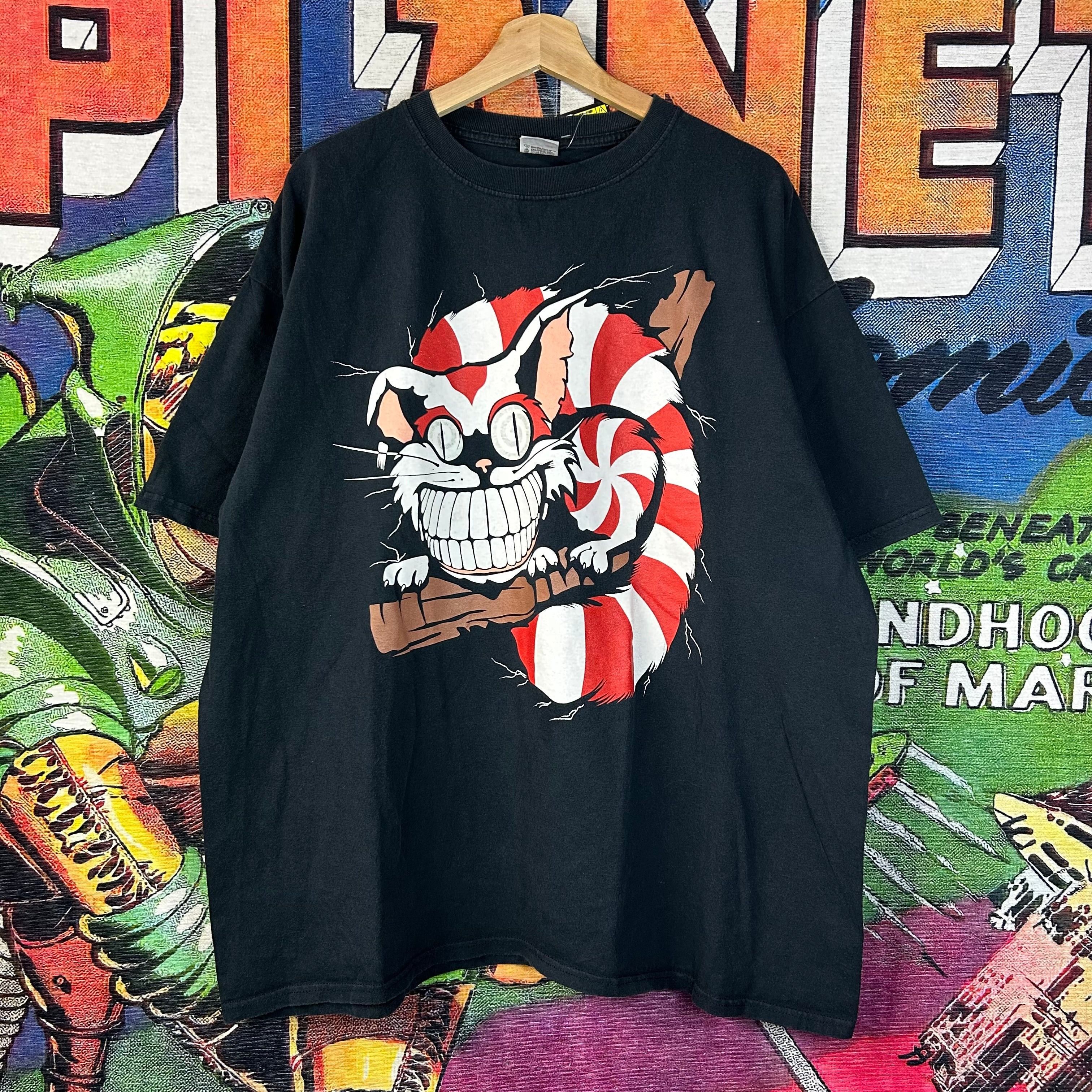 Vintage Y2K Alice In Wonderland Cheshire Cat Tee Size 2XL Size US XXL / EU 58 / 5 - 1 Thumbnail