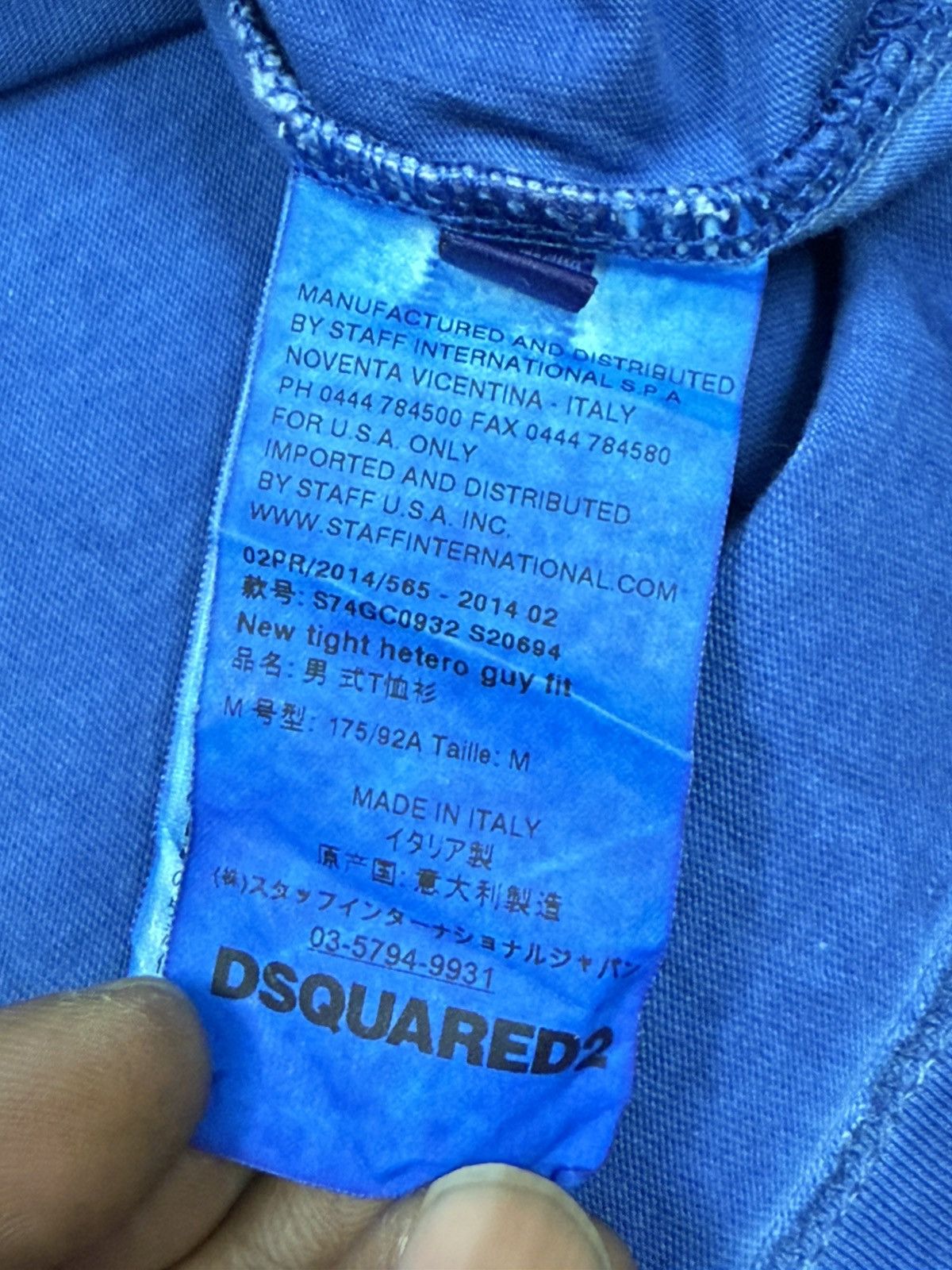 Dsquared2 Very Rare Dsquared Long Sleeve Shirt Size US M / EU 48-50 / 2 - 10 Thumbnail