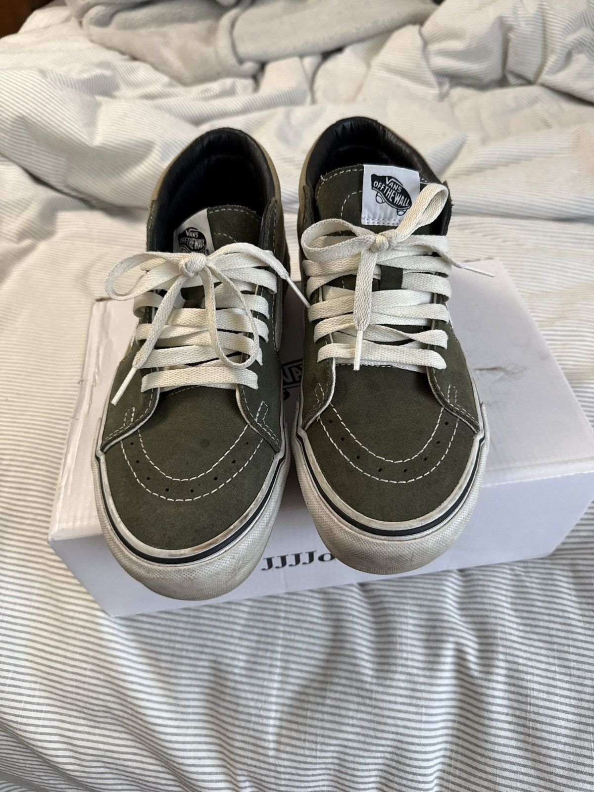 JJJJound × Vans JJJJound Vans Vault Sk8-Mid LX Size US 7 / EU 40 - 3 Thumbnail
