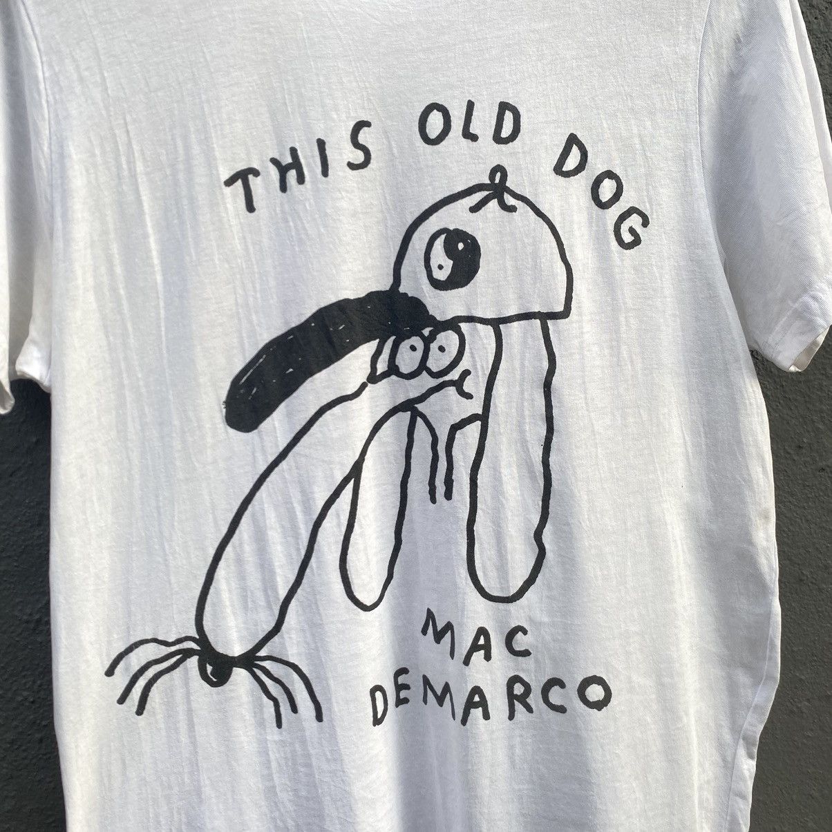Band Tees Mac Demarco This Old Dog Album Band ERD GRUNGE GRAIL OG TEE Size US M / EU 48-50 / 2 - 2 Thumbnail
