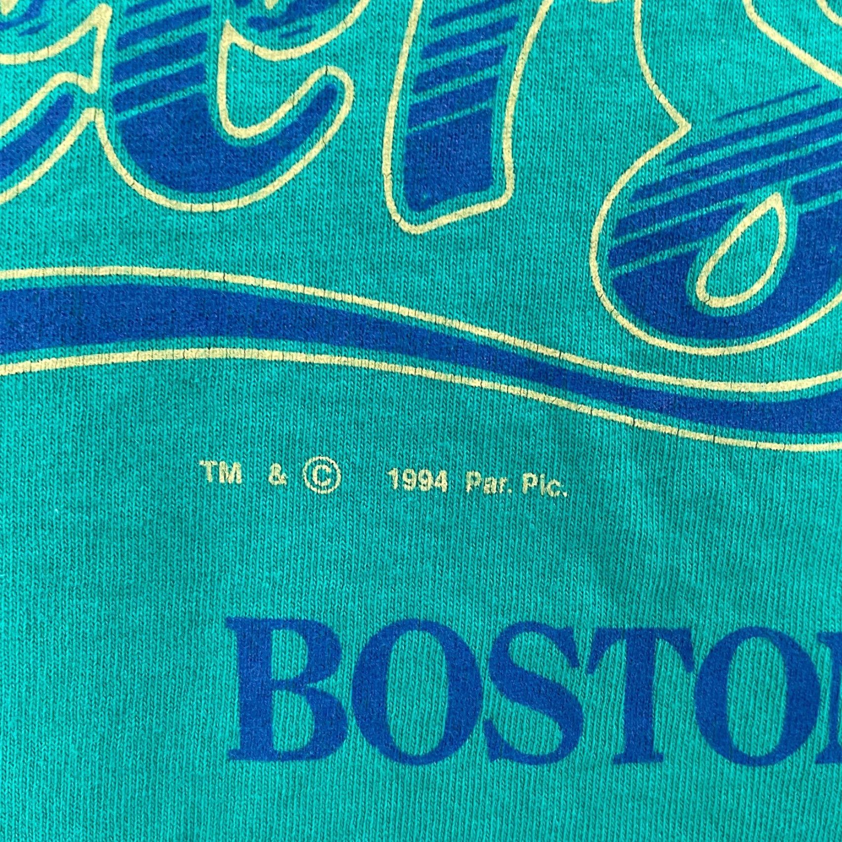 Vintage VINTAGE Cheers Boston Shirt Adult XL Aqua Green Logo Tee 90s Mens T-Shirt TV Show Bar Logo 1990s Size US XL / EU 56 / 4 - 4 Thumbnail