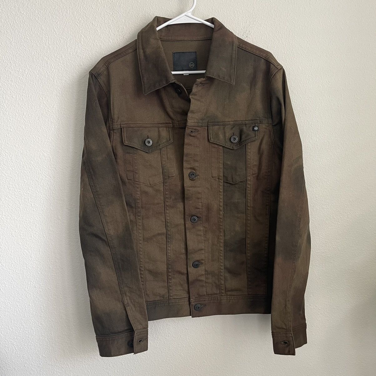 AG Adriano Goldschmied AG Adriano Goldschmied Button Front Trucker Dart Jacket Size US L / EU 52-54 / 3 - 2 Thumbnail
