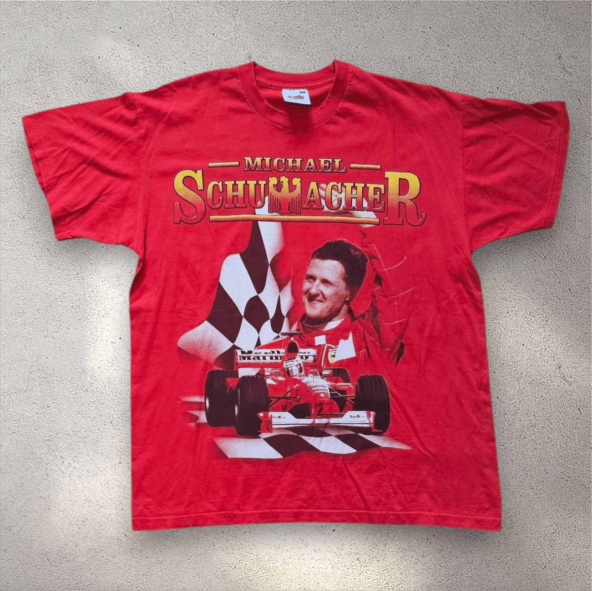 Ferrari × Formula 1 × Vintage Michael Schumacher Vintage Tee Size US L / EU 52-54 / 3 - 1 Thumbnail