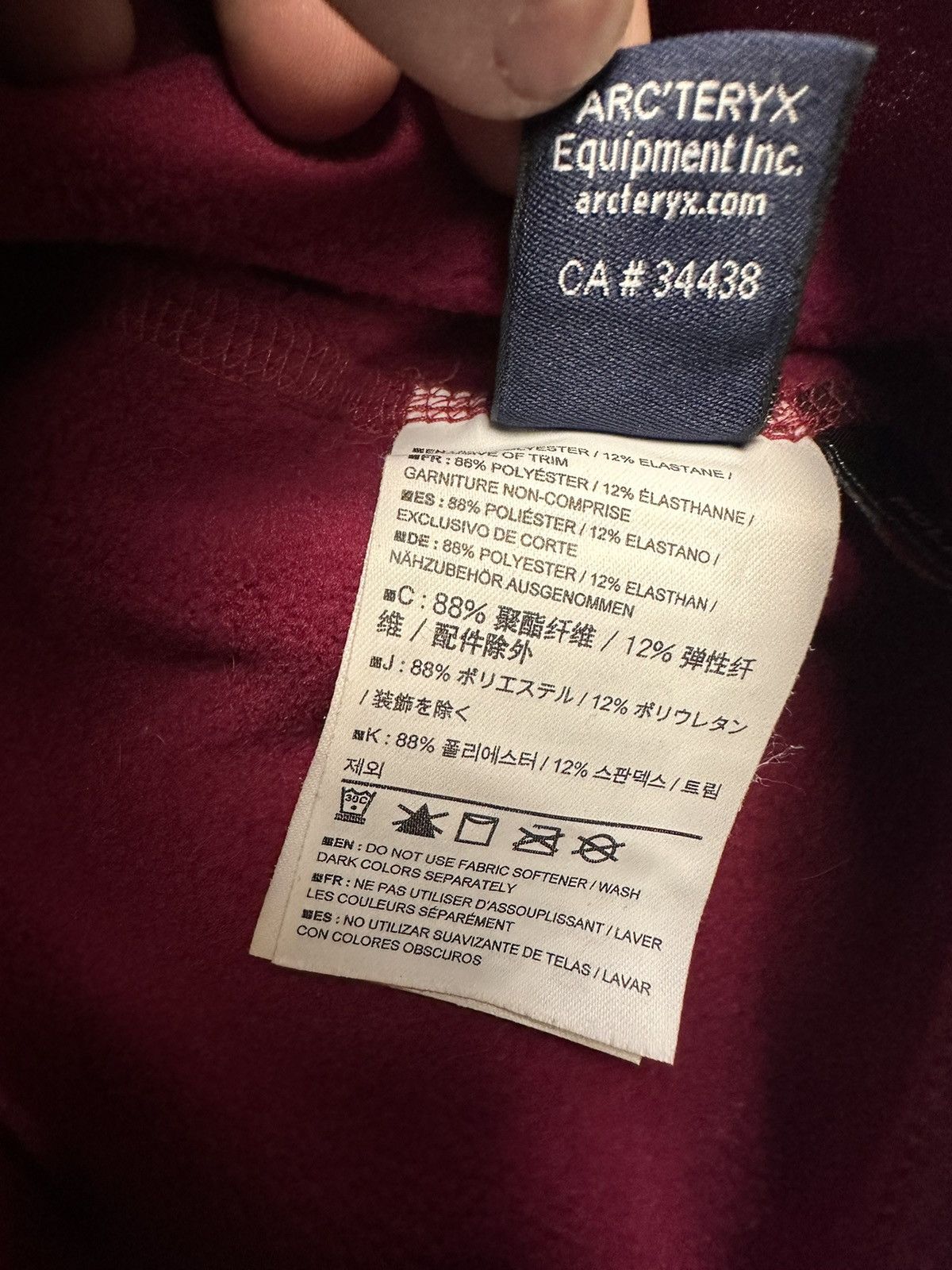 Arc'teryx Arcteryx hat logo red rare Size ONE SIZE - 5 Thumbnail