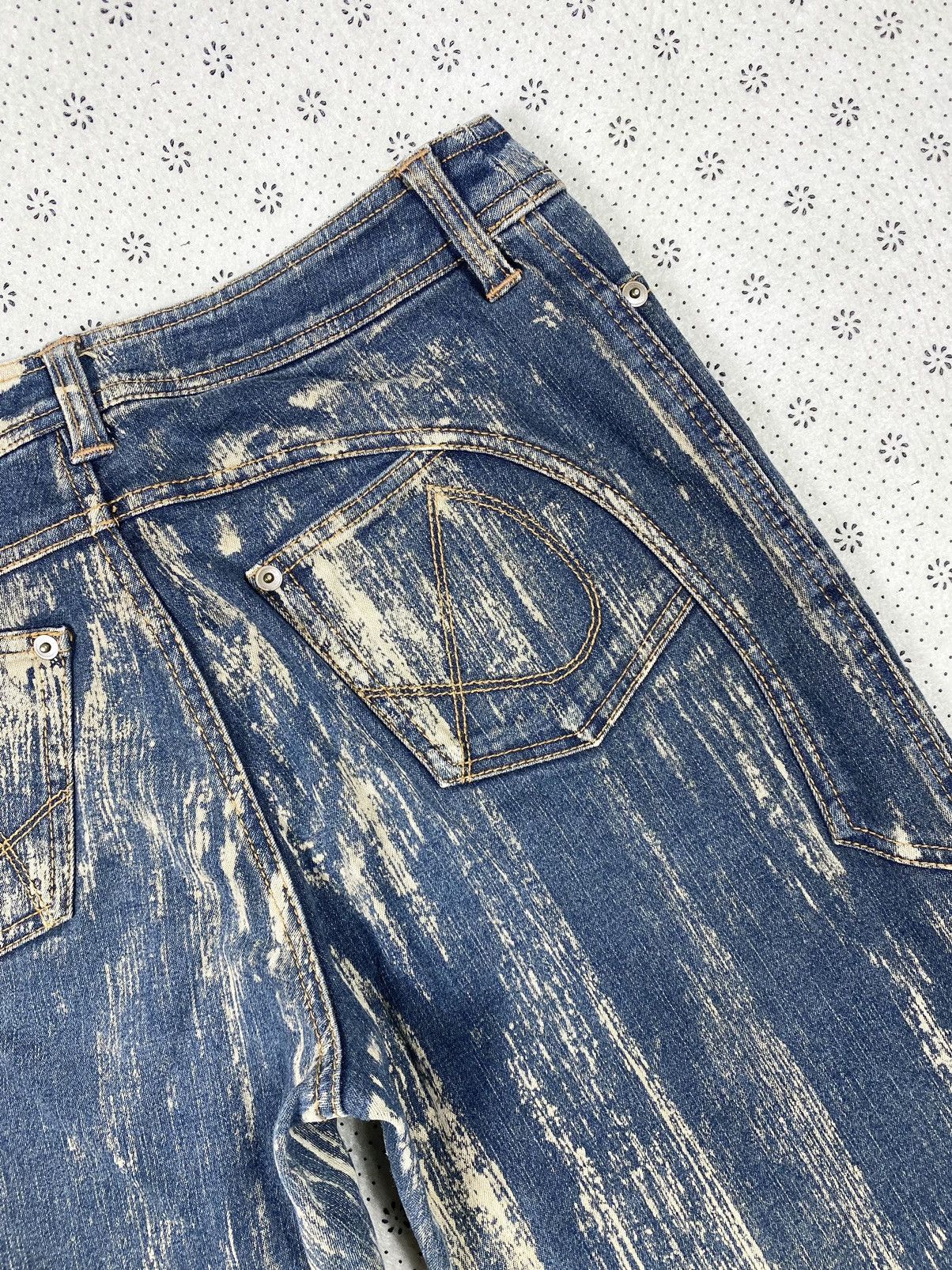 Hysteric Glamour Acid Wash Denim By Miss Alice Size 29" - 7 Thumbnail