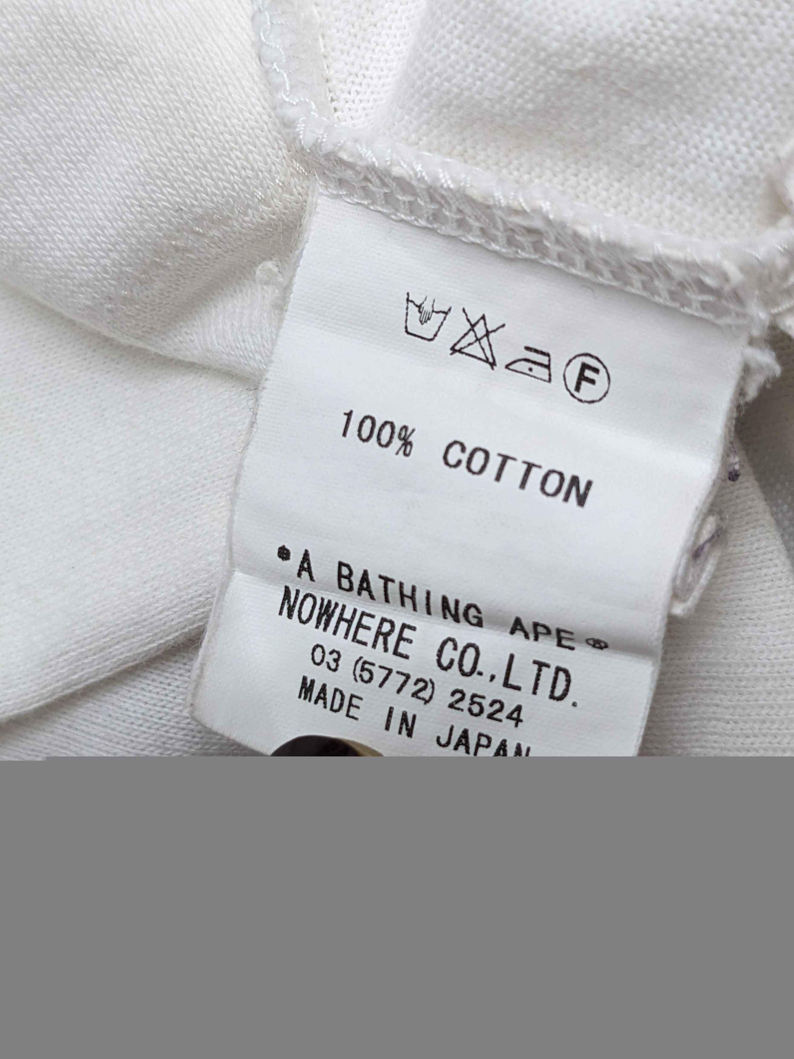 Bape B APPLIQUE TEE Size US M / EU 48-50 / 2 - 6 Thumbnail