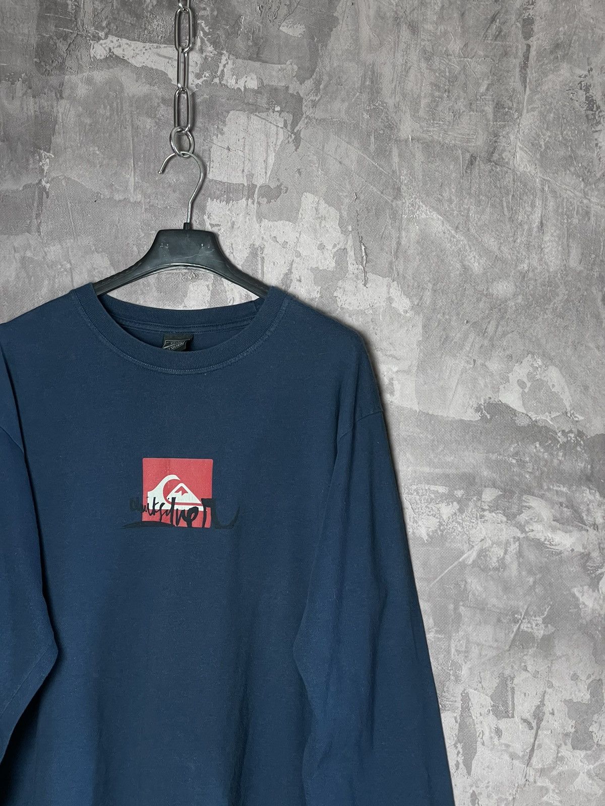 Quiksilver × Vintage Vintage Quiksilver surf style big logo longsleeve 90’s Size US XL / EU 56 / 4 - 3 Thumbnail