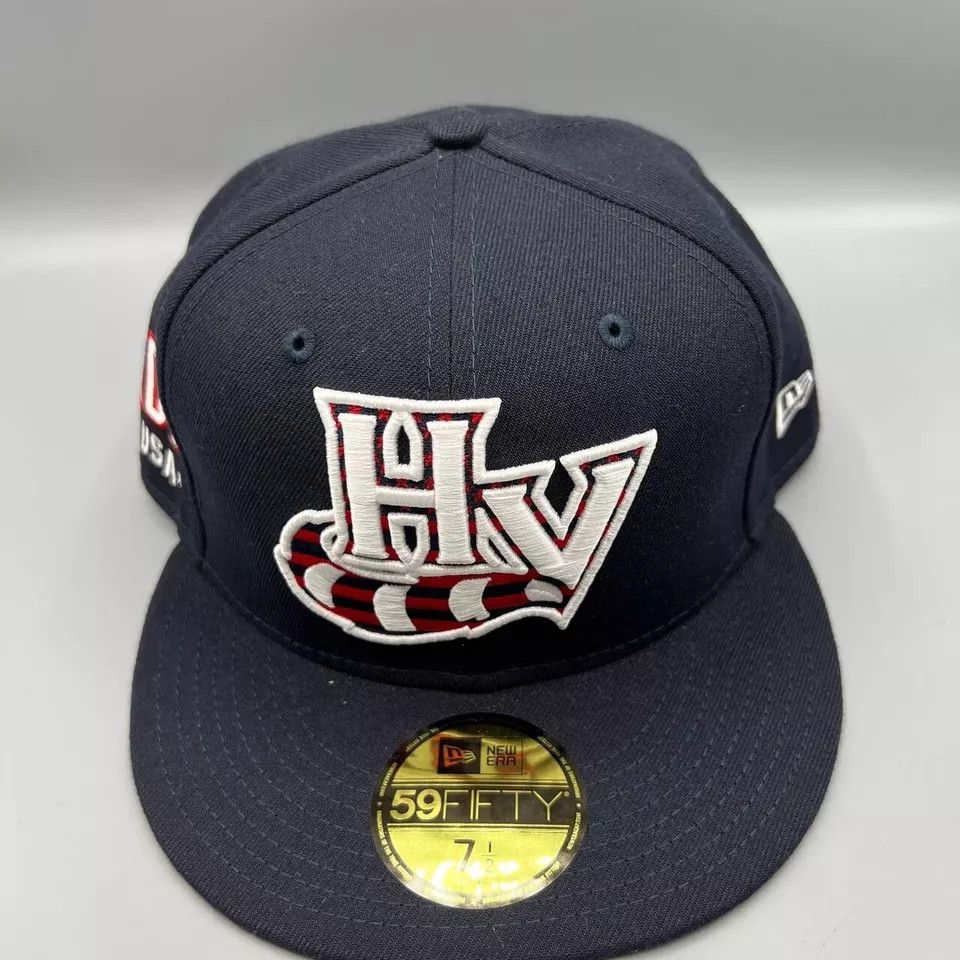 New Era Hudson Valley Renegades Hat Men 7 1/2 MiLB Fitted Cap New Size ONE SIZE - 2 Thumbnail