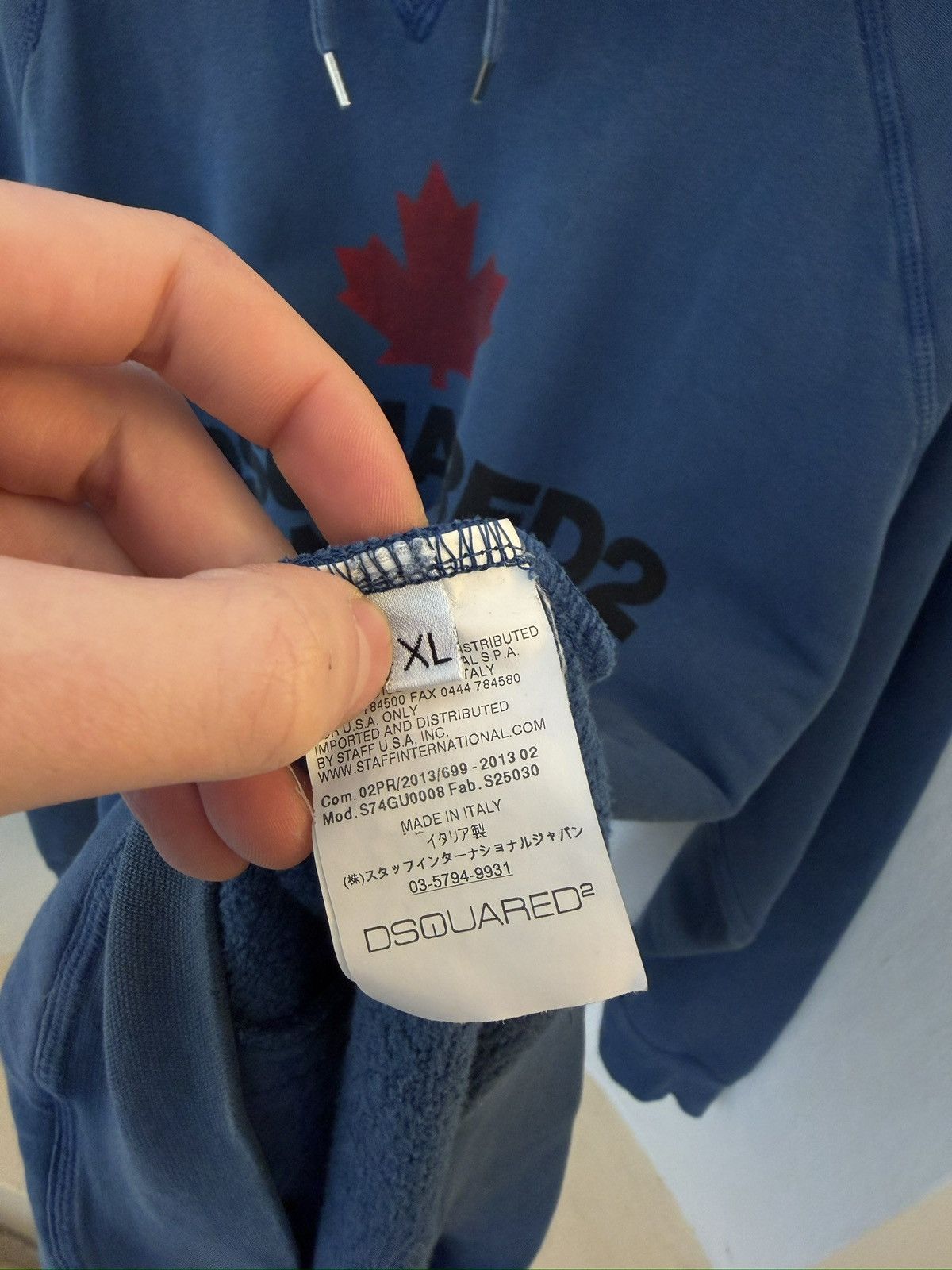 Dsquared2 Vintage Dsquared2 Born in Canada Pullover Men‘s Size XL Size US XL / EU 56 / 4 - 8 Thumbnail