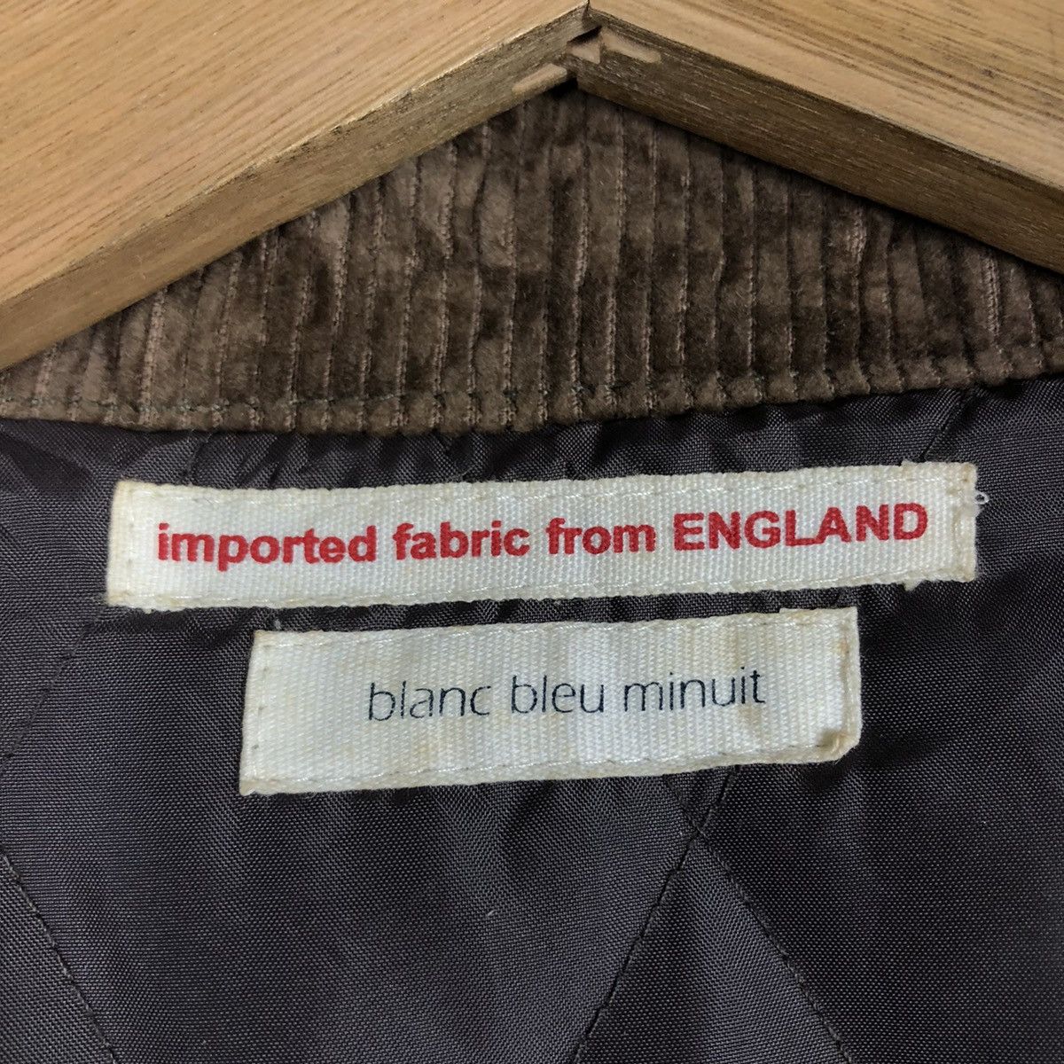 Japanese Brand Vintage Chore Worker Jacket blanc bleu minuit Tartan Design Size US M / EU 48-50 / 2 - 19 Thumbnail
