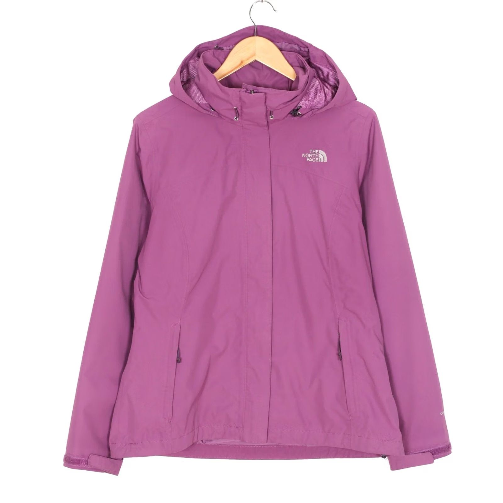 The North Face VINTAGE The North Face DRYVENT Hooded Waterproof Jacket Women L Purple MJ5891 Size L / US 10 / IT 46 - 2 Thumbnail