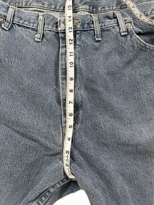 Wrangler Wrangler 97601VR Relaxed Fit Denim Jeans Western Workwear Size US 44 / EU 60 - 5 Thumbnail